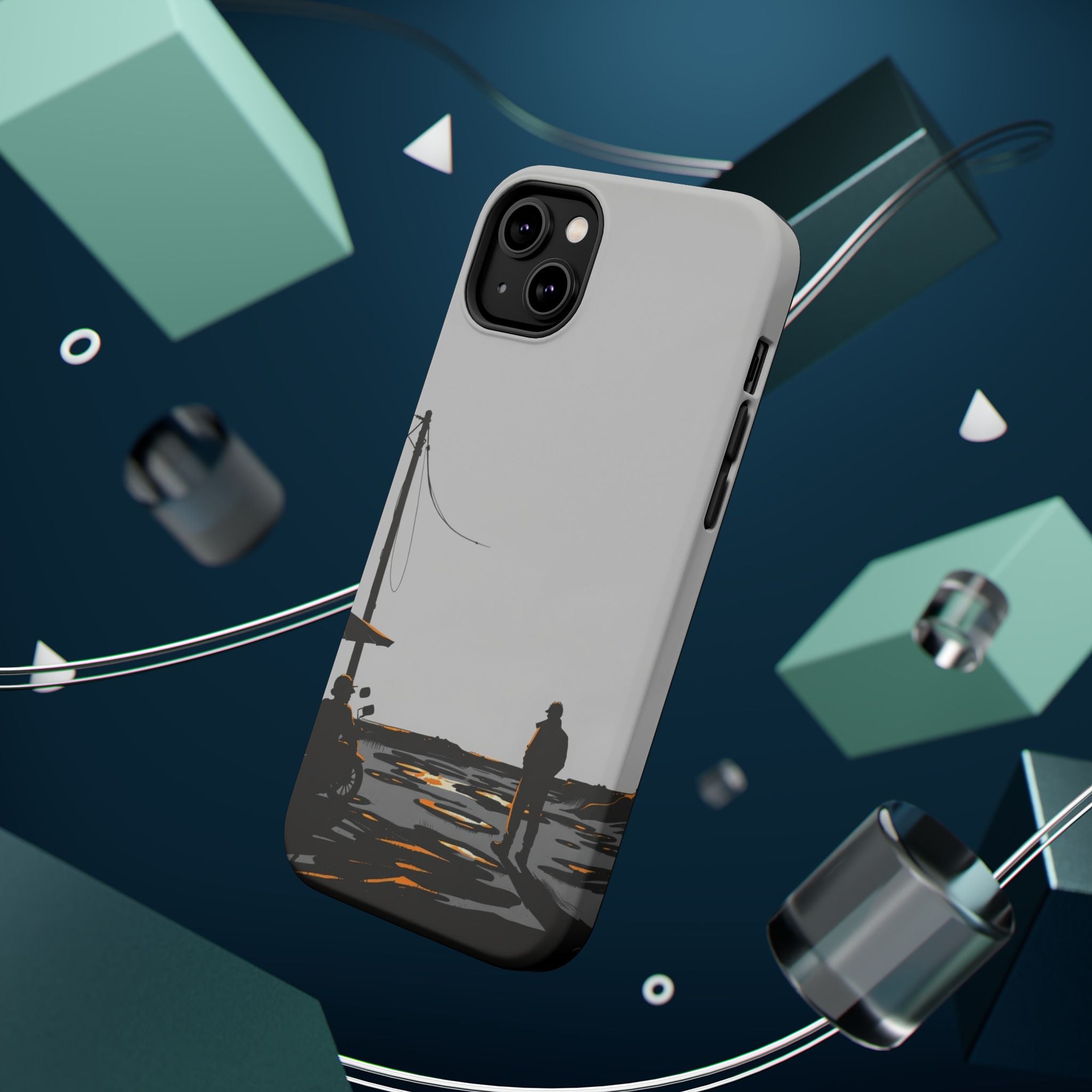 iPhone Weekend Mode On Hand-Drawn Sketch Slim Everyday Designer Case · iPhone Ca