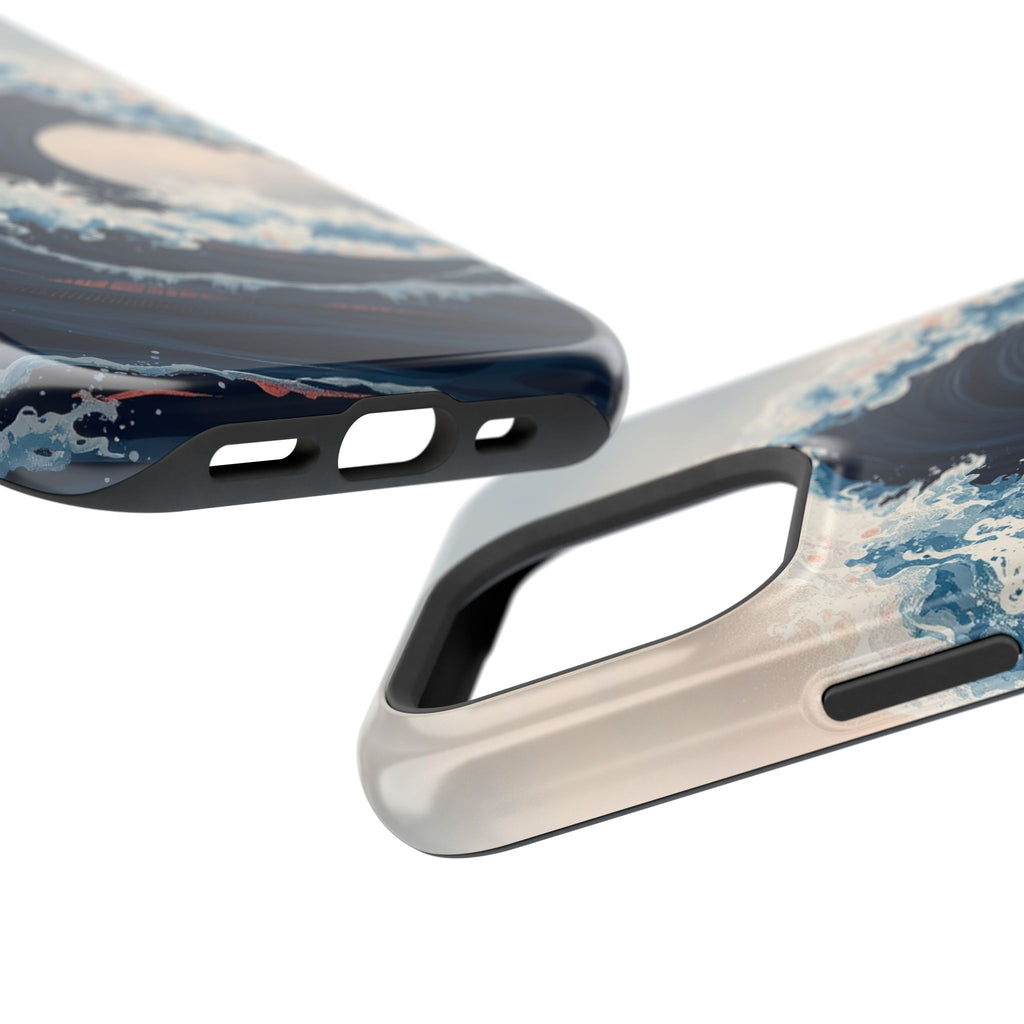 iPhone Ocean Wave Crash Grunge Distressed Slim iPhone Everyday Designer · iPhone