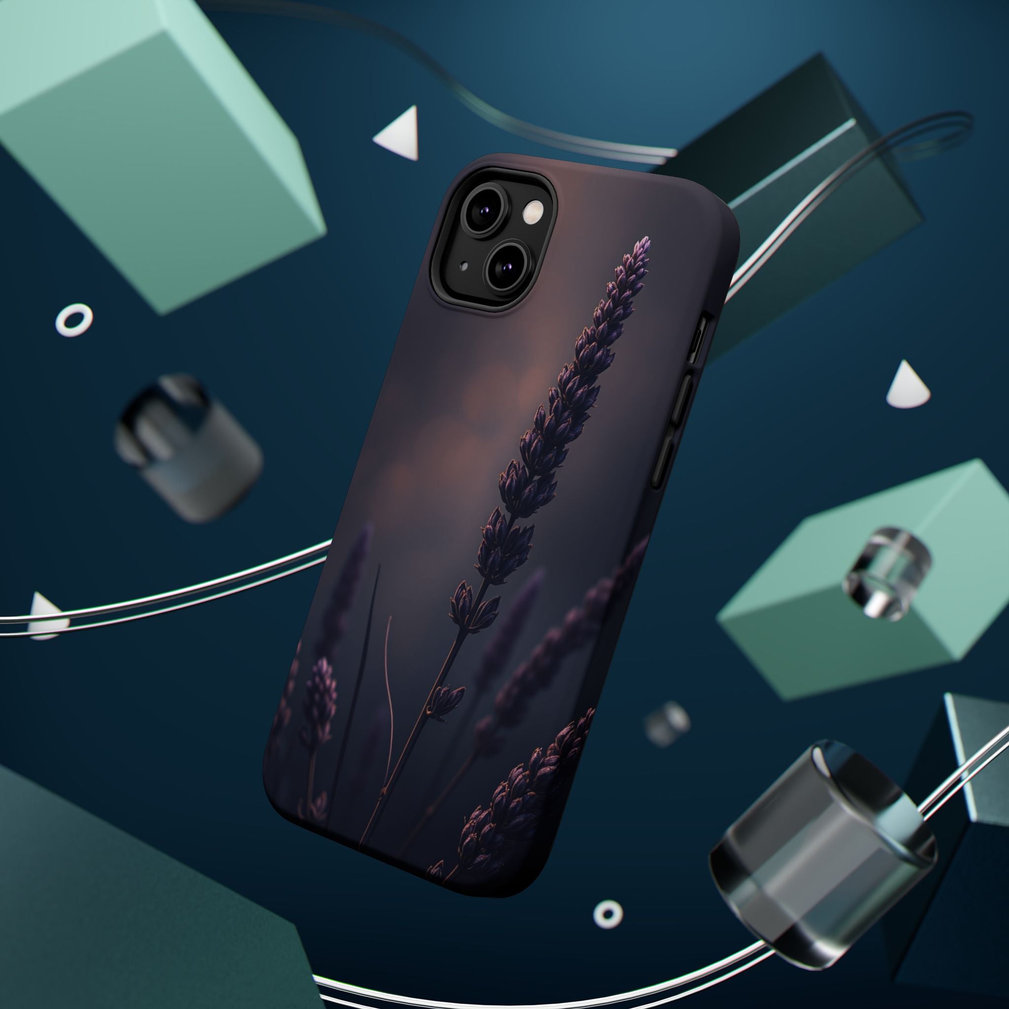 iPhone Lavender Haze Electric Art Clean Minimal Snap Case · iPhone Case