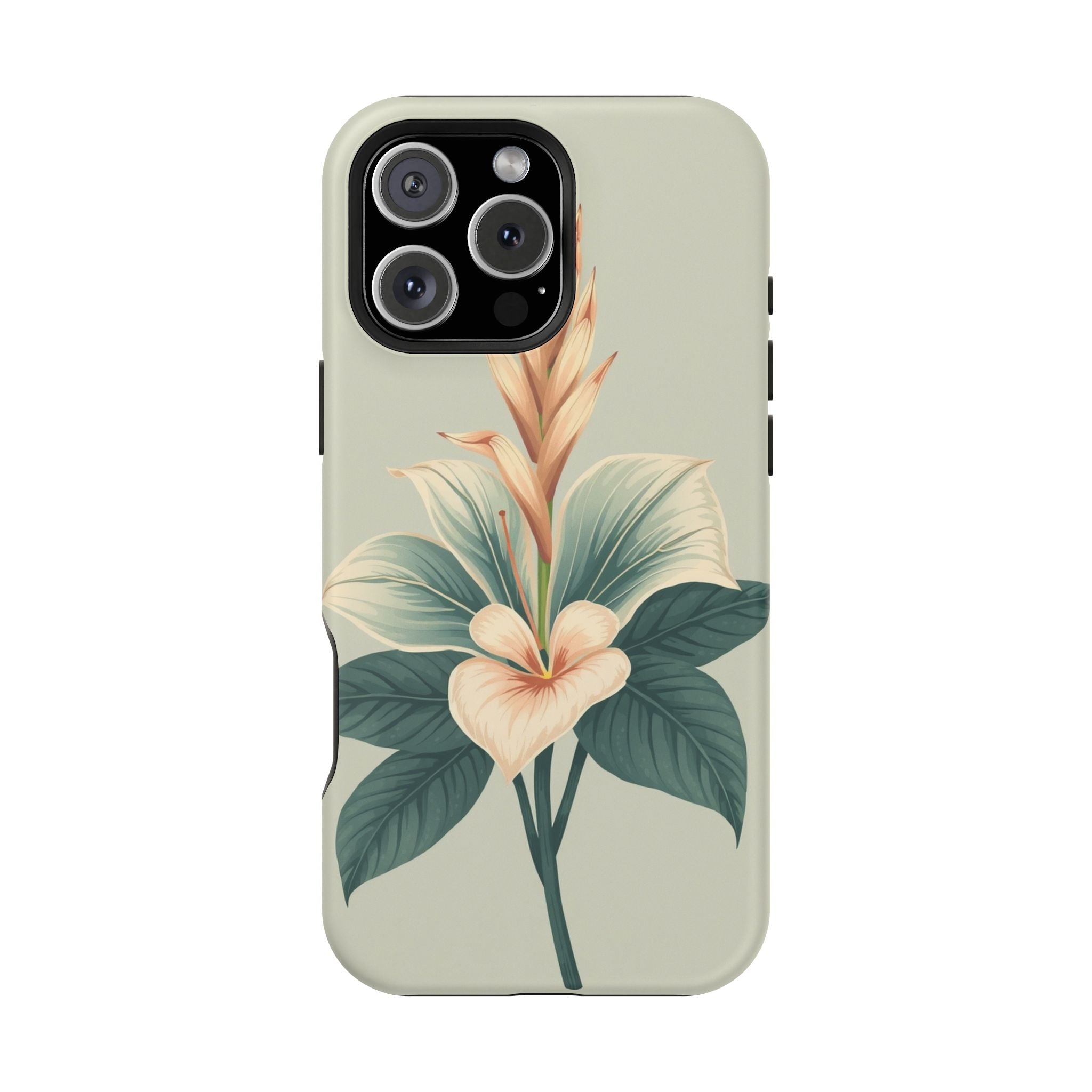 iPhone Tropical Bloom Cinematic Art Slim Everyday Designer Case · iPhone Case