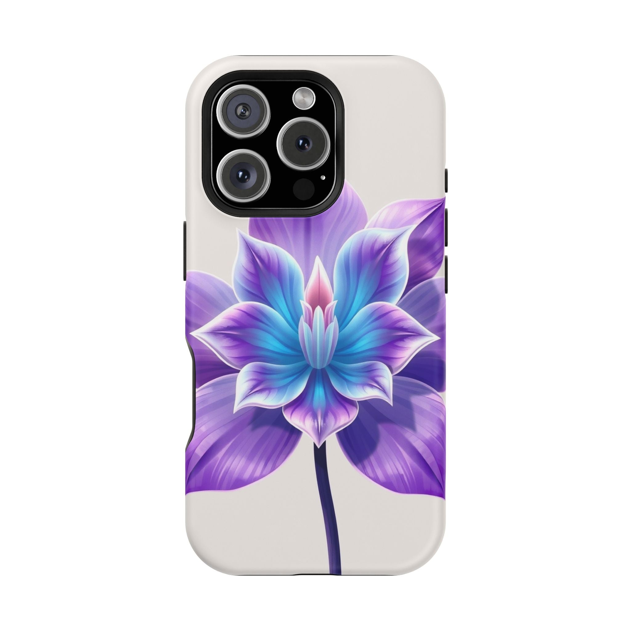 iPhone Dreamy Neon Floral Design 10 Slim Everyday Designer Case · iPhone Case