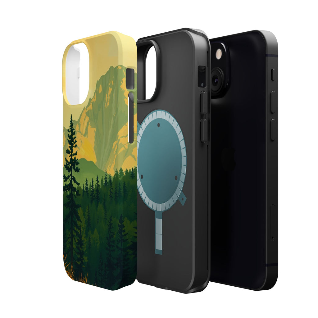 iPhone Pine Ridge Oil Painting Impressionist Slim iPhone Everyday · iPhone Case