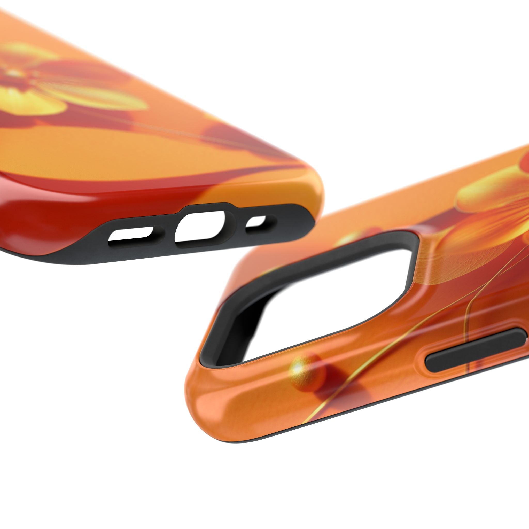iPhone Floral Geometric Gold Foil Luxury Slim Everyday iPhone Designer · iPhone