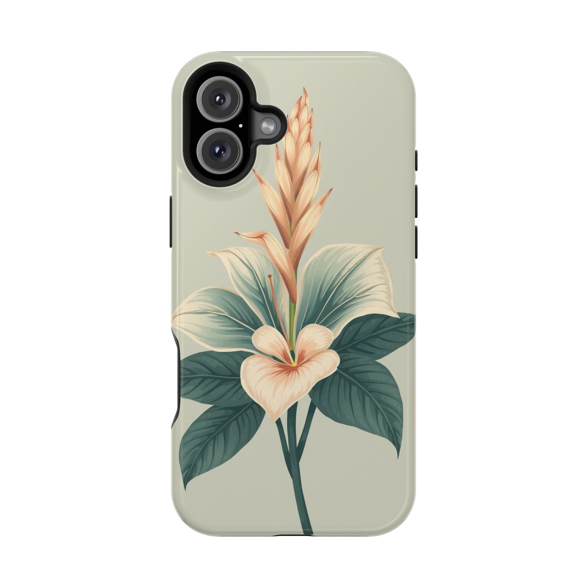 iPhone Tropical Bloom Cinematic Art Slim Everyday Designer Case · iPhone Case