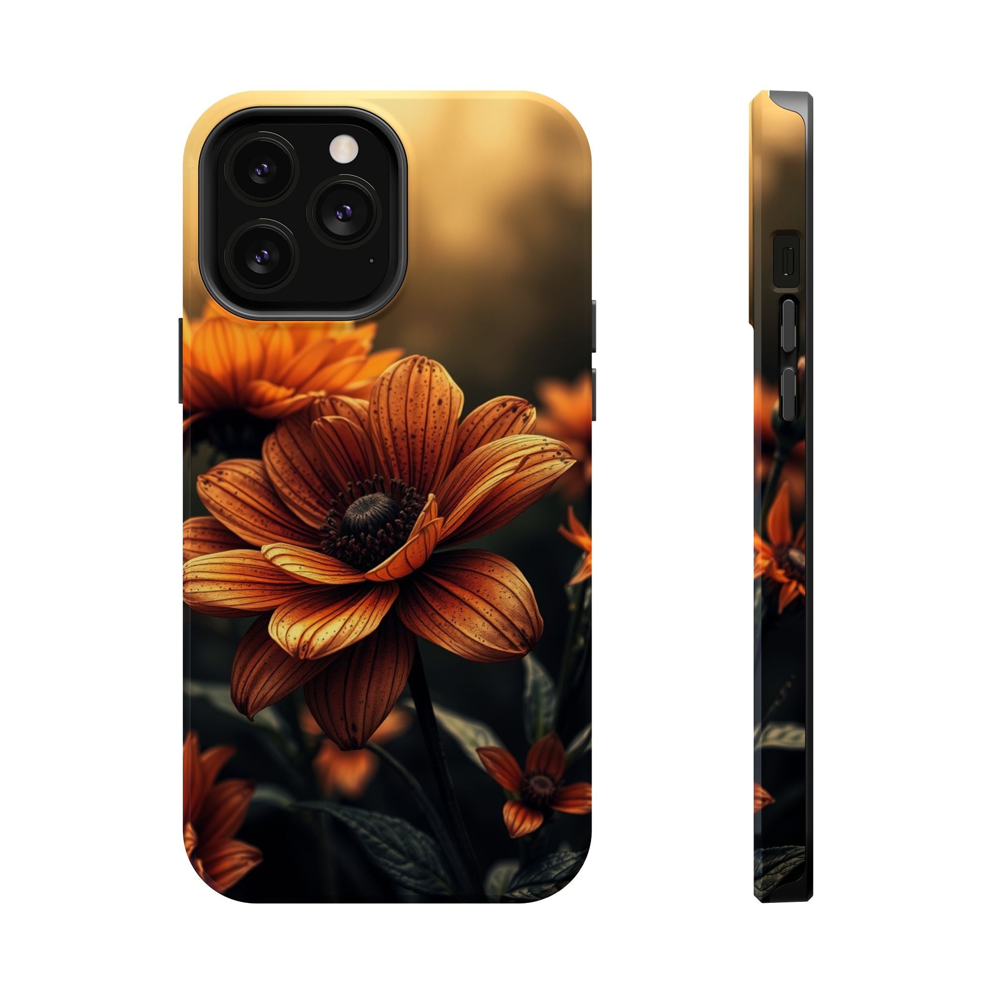 iPhone Radiant Floral Ombre Design Bold Modern Everyday Snap Case · iPhone Case
