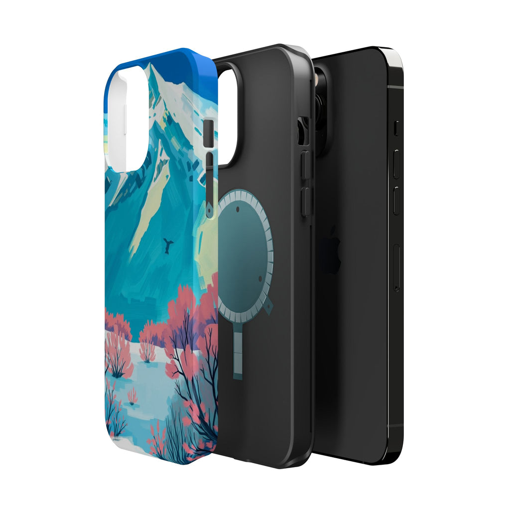 iPhone Snow Field Electric Art Slim Everyday Designer Case · iPhone Case