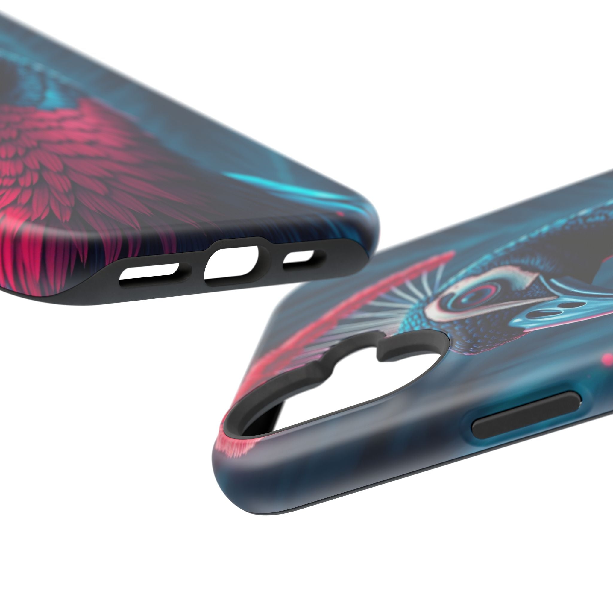 iPhone Nouveau Peacock Electric Art Slim Everyday Designer Case · iPhone Case
