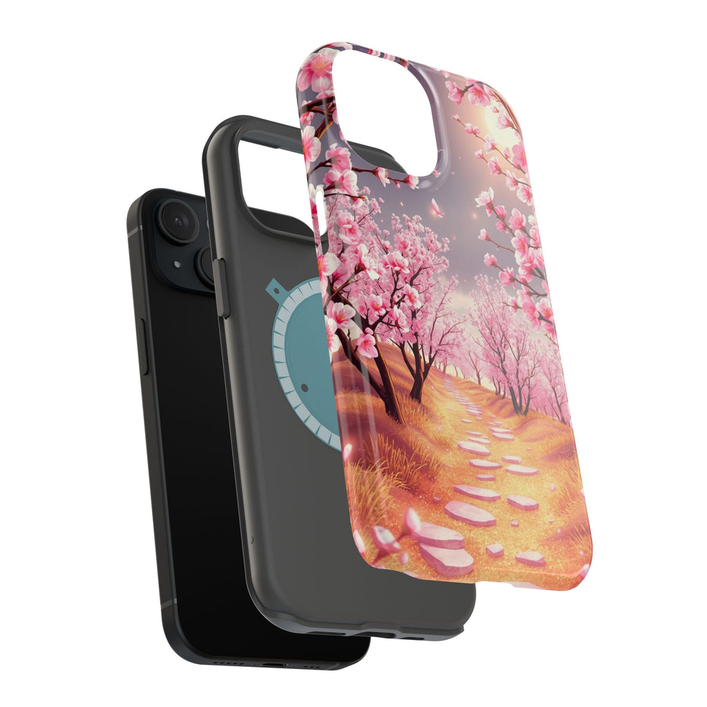iPhone Dreamy Blossom Trail Design 14 Slim Everyday Designer Case · iPhone Case