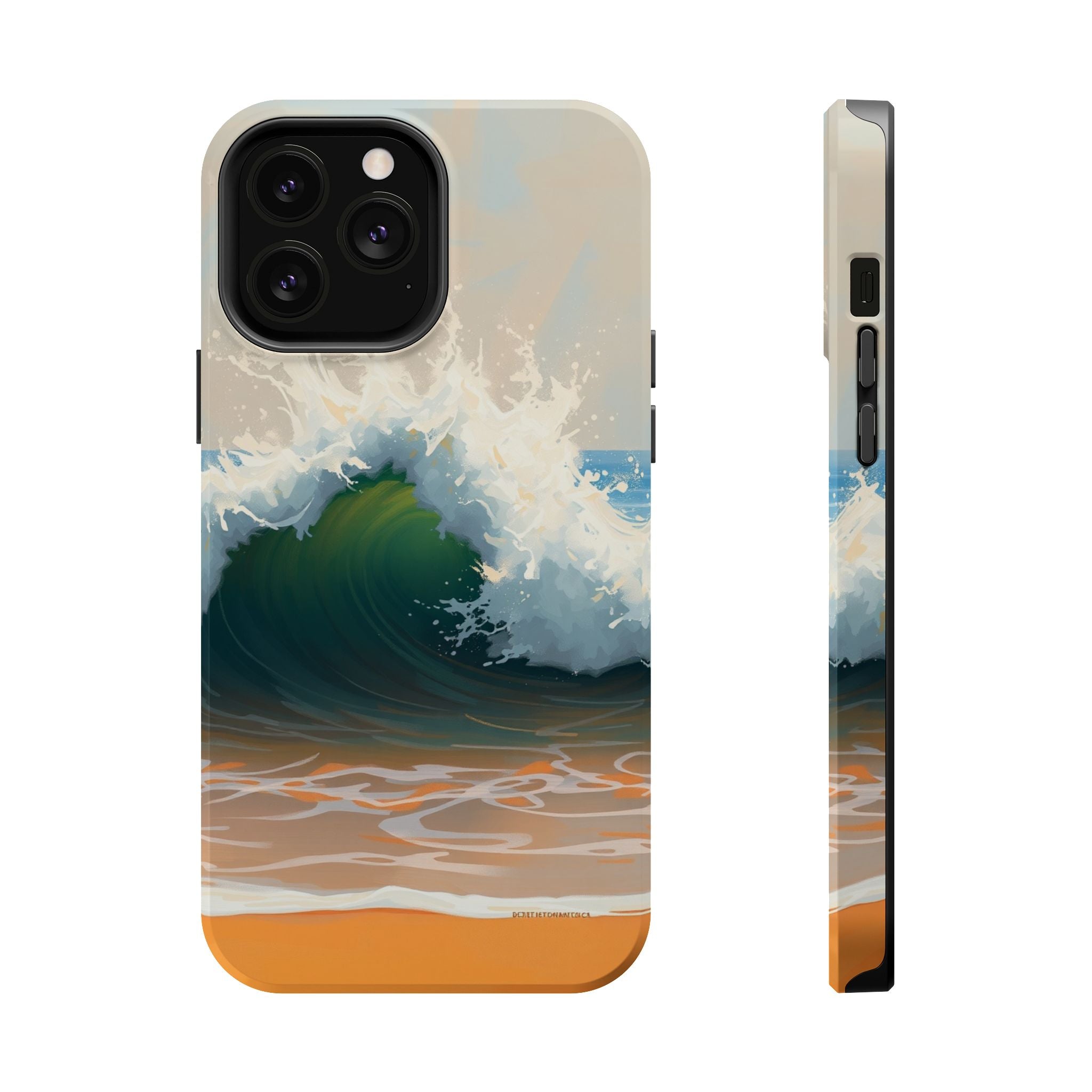 iPhone Radiant Ocean Wave Crash Design Slim Everyday Designer Case · iPhone Case