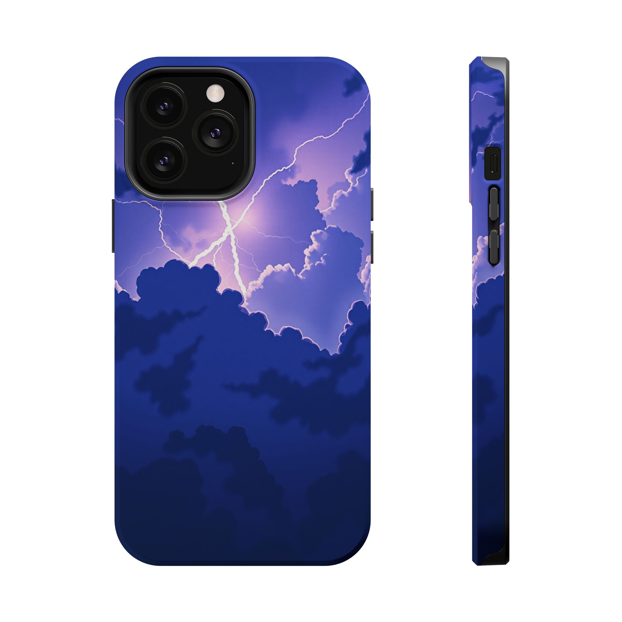 iPhone Indigo And Violet Thunderstorm Sky Slim iPhone Everyday Designer · iPhone