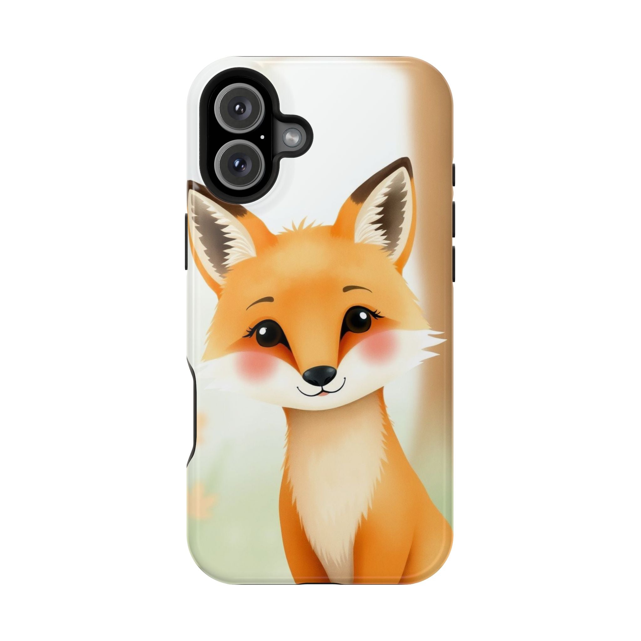 iPhone Watercolor Fox Portrait Kids Fun iPhone Phone Case Gift Slim · iPhone Cas