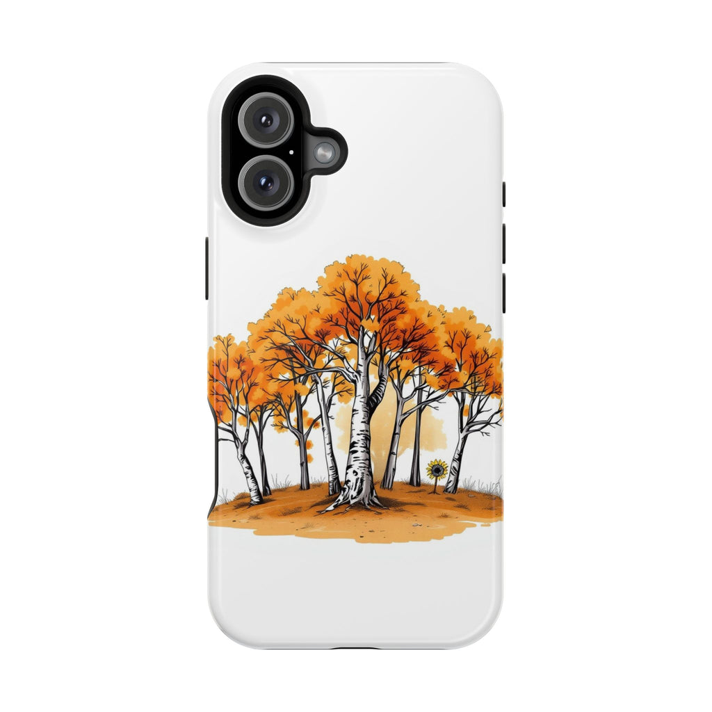 iPhone Dreamy Birch Grove Design Bold Modern Everyday Snap Case · iPhone Case