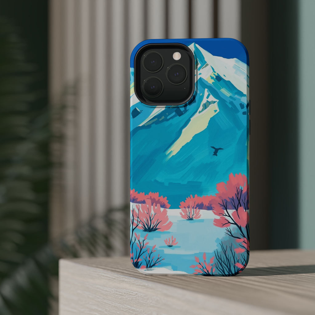 iPhone Snow Field Electric Art Slim Everyday Designer Case · iPhone Case
