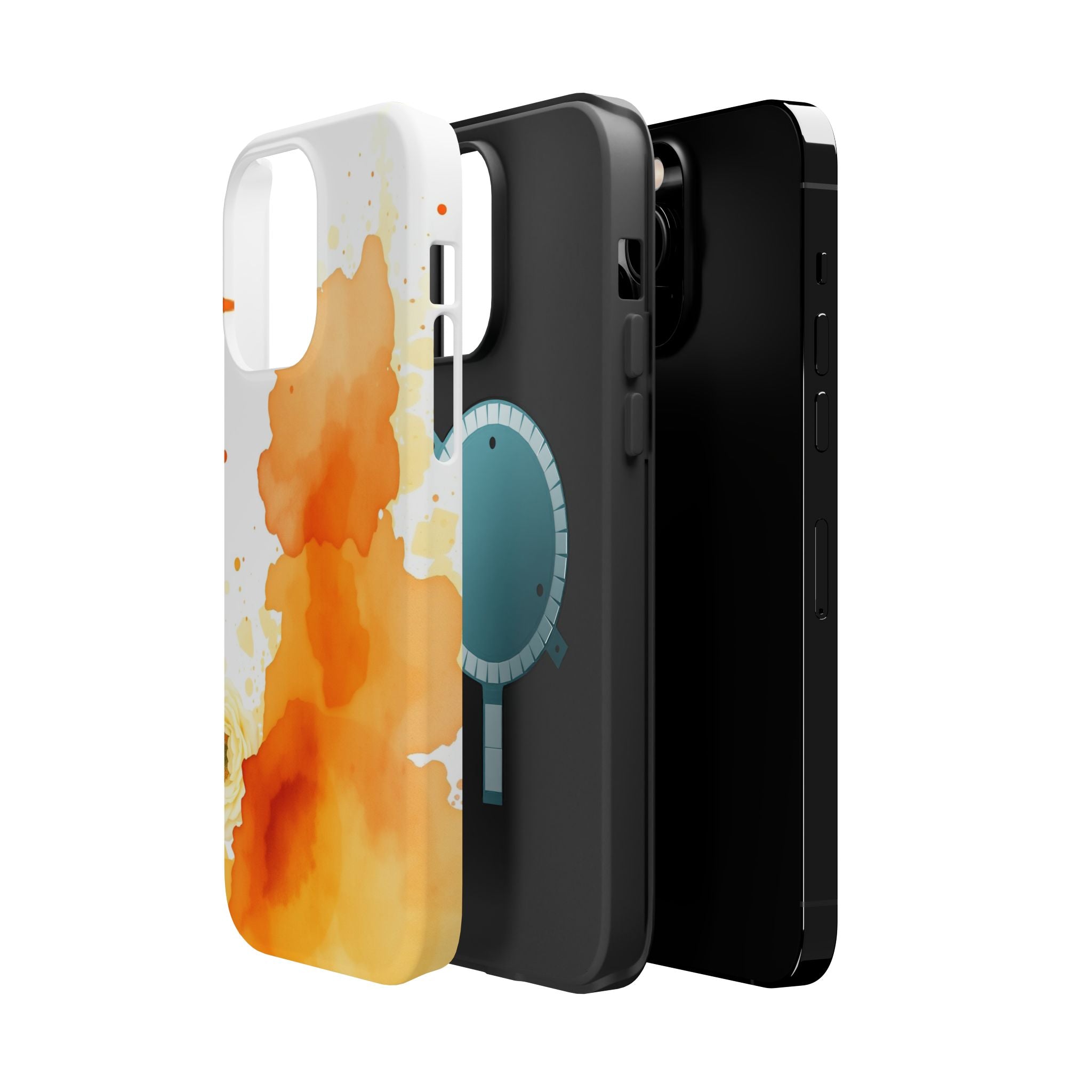 iPhone Watercolor Wash Vibrant Slim Everyday Designer Case · iPhone Case