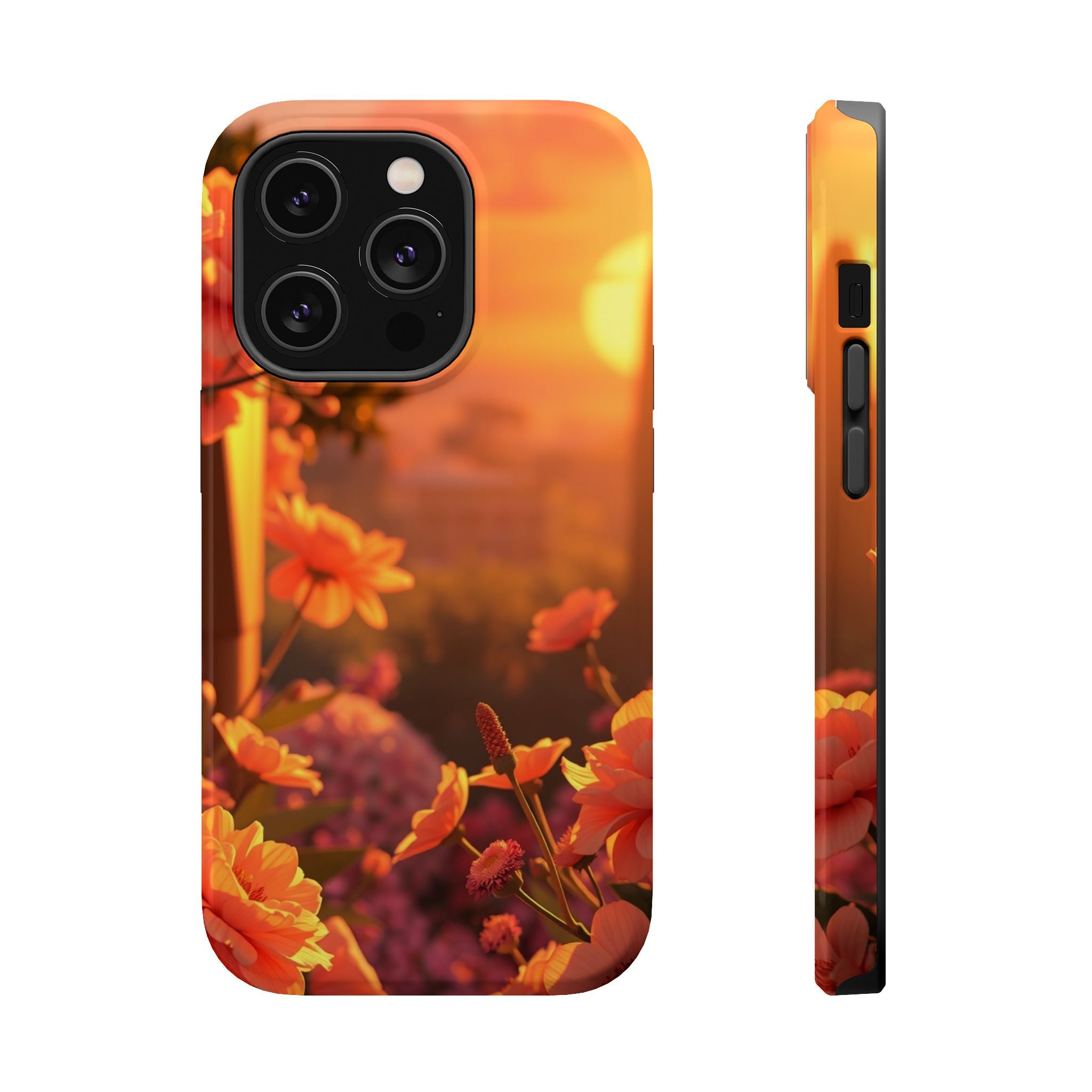 iPhone Garden Party Bloom Electric Art Slim Everyday Designer Case · iPhone Case