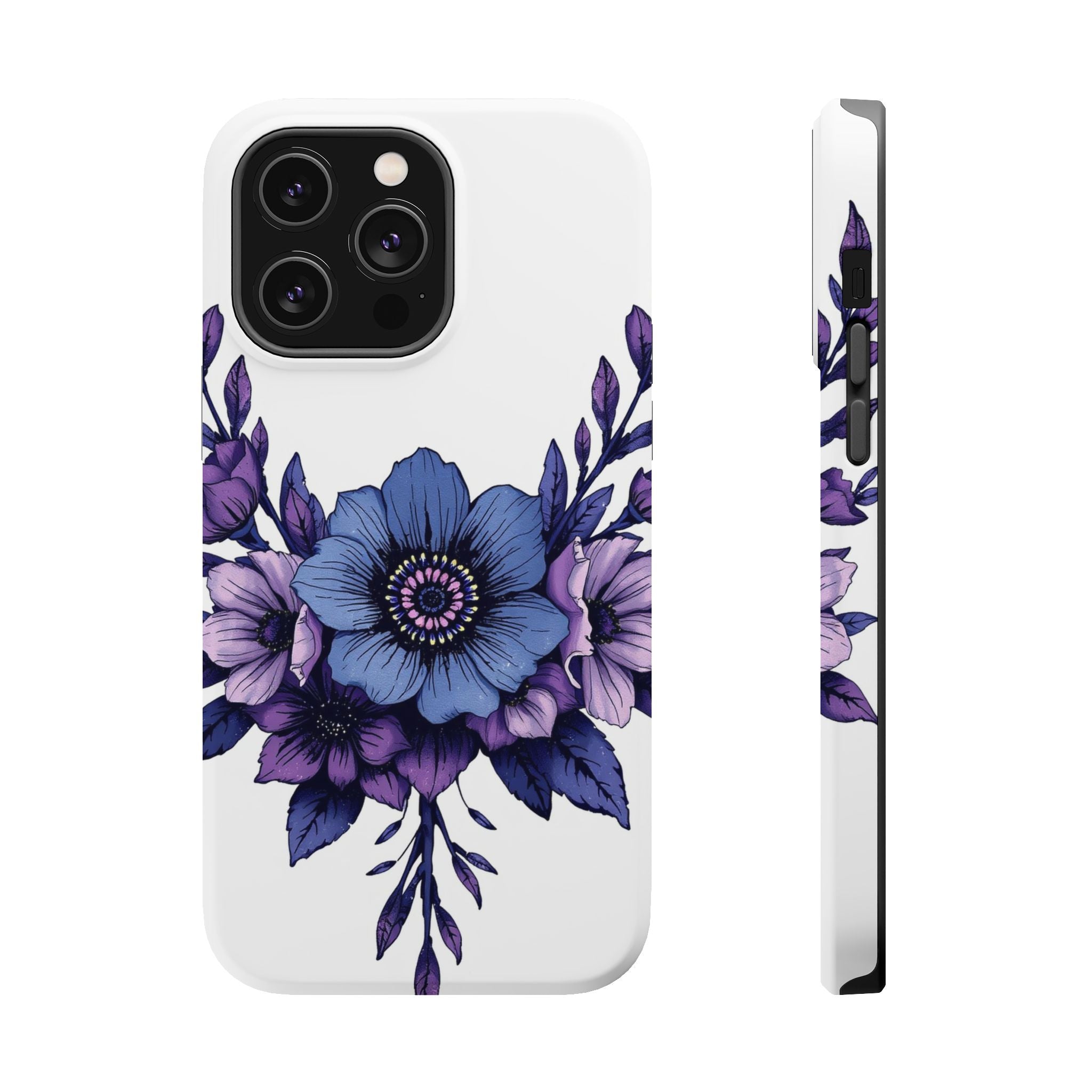 iPhone Floral Crown Grunge Distressed Slim Everyday Designer Case · iPhone Case