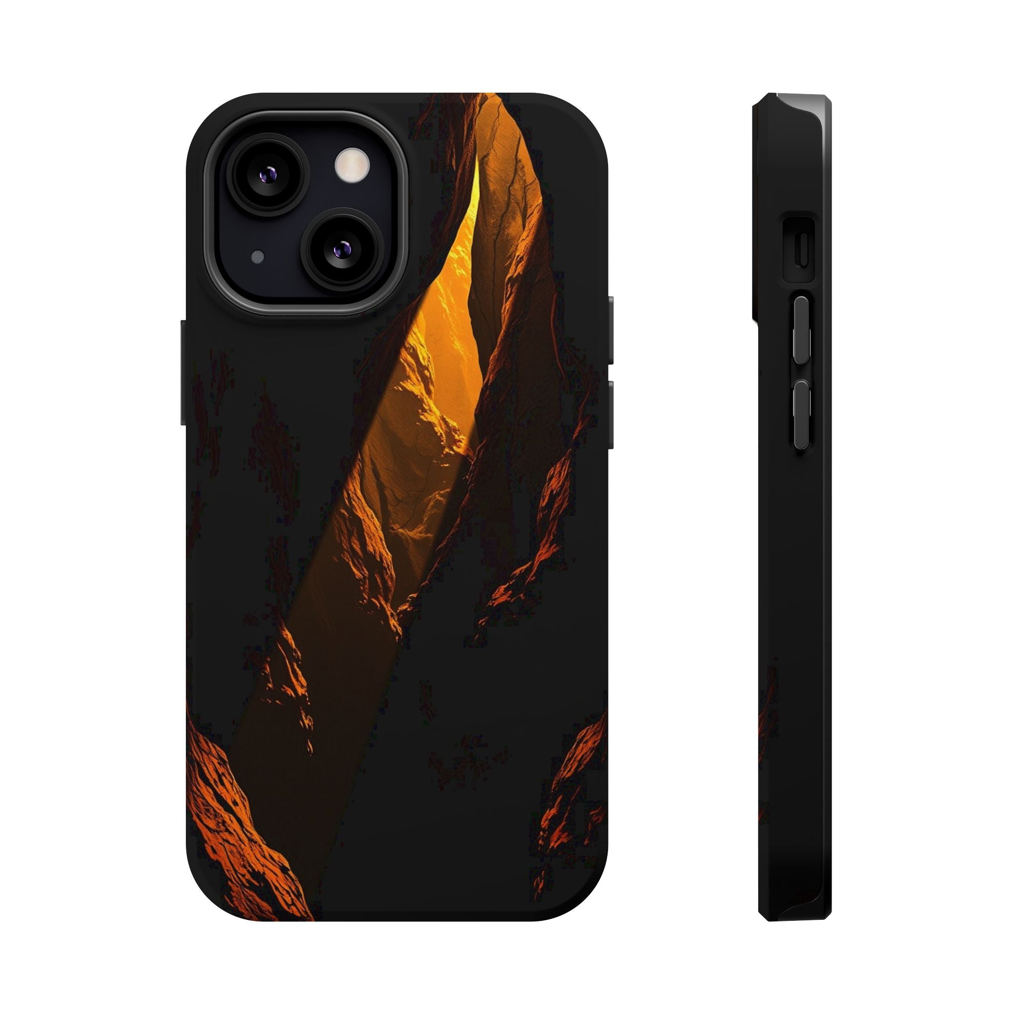 iPhone Chromatic Aberration Dark Gothic Ink Slim iPhone Everyday · iPhone Case