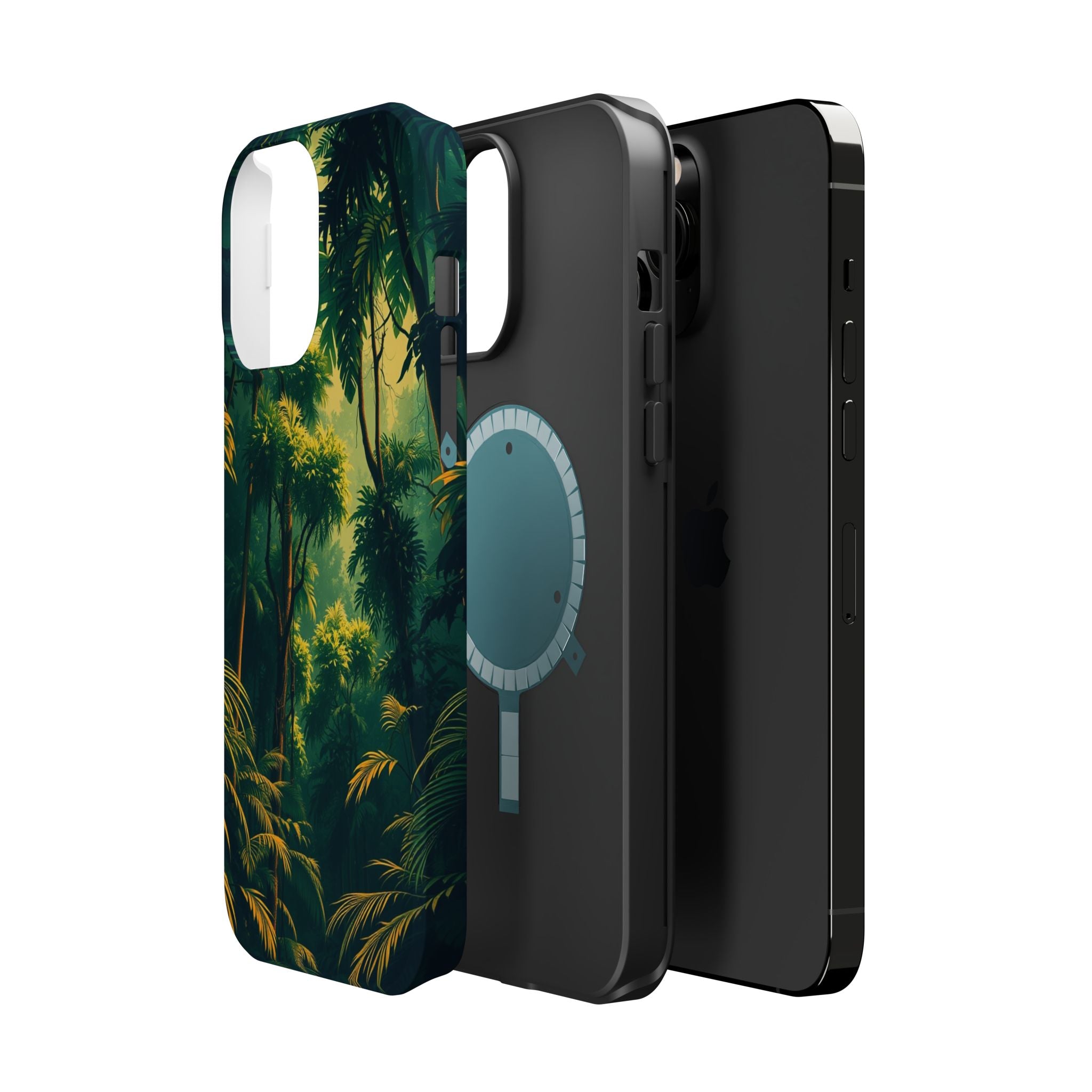 iPhone Rainforest Canopy Vintage Retro Poster Slim iPhone Everyday · iPhone Case