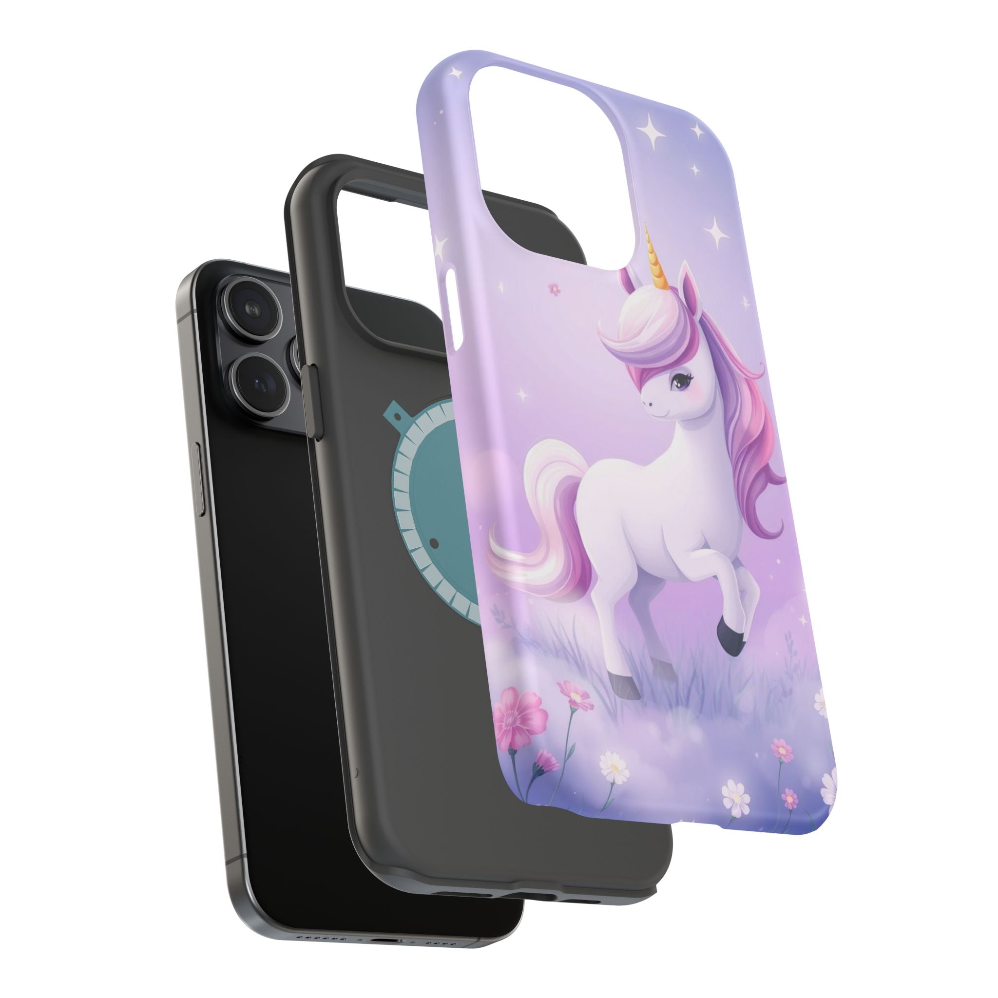 iPhone Lilac Mist Unicorn Kids Fun iPhone Phone Case Gift Artistic · iPhone Case