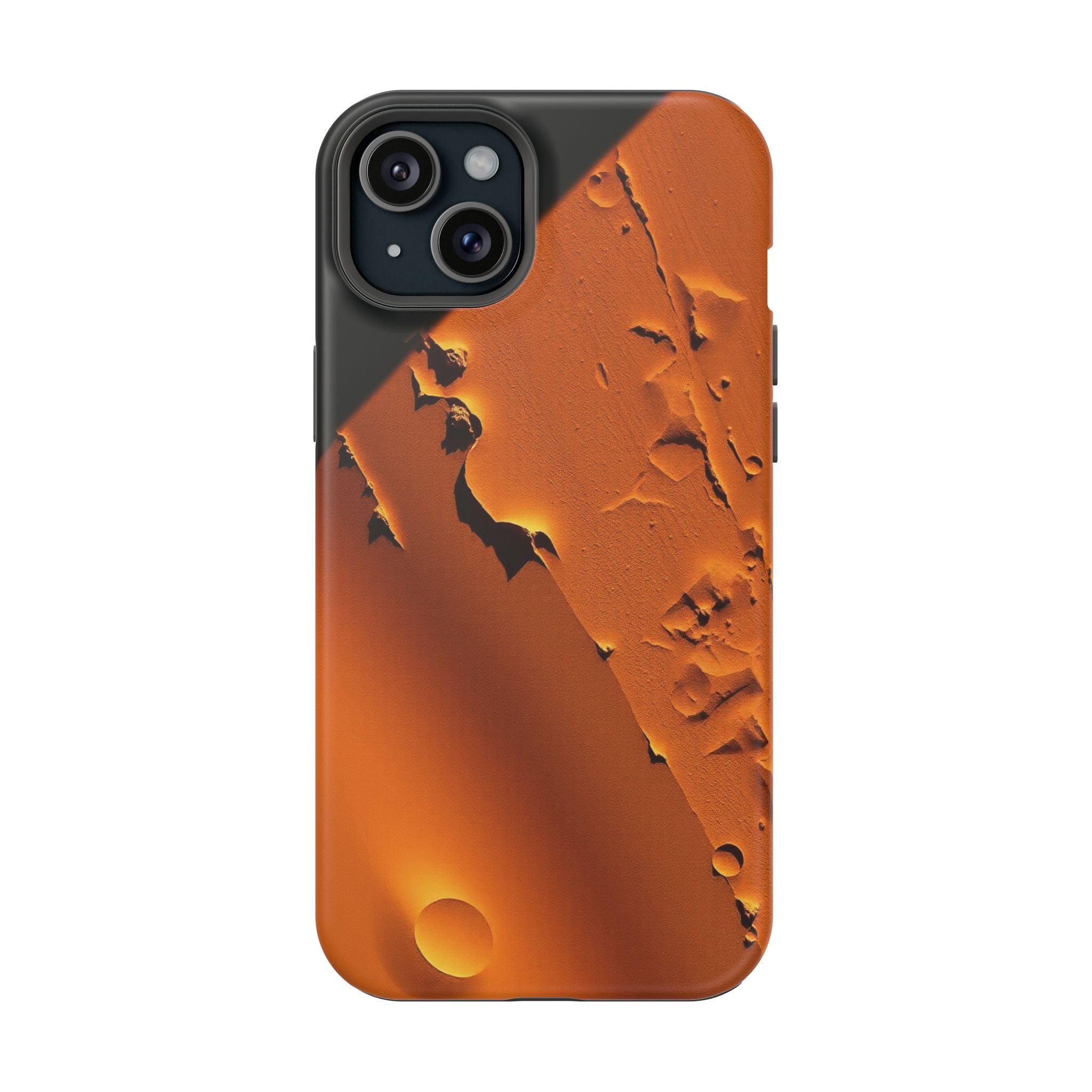 iPhone Burnt Orange And Sand Shoreline Aerial Slim iPhone Everyday · iPhone Case