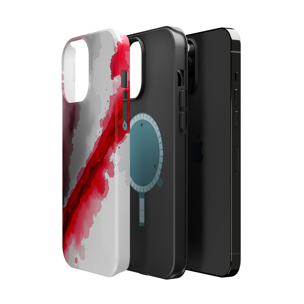 iPhone Carbon Fiber Weave Vibrant Watercolor Slim iPhone Everyday · iPhone Case