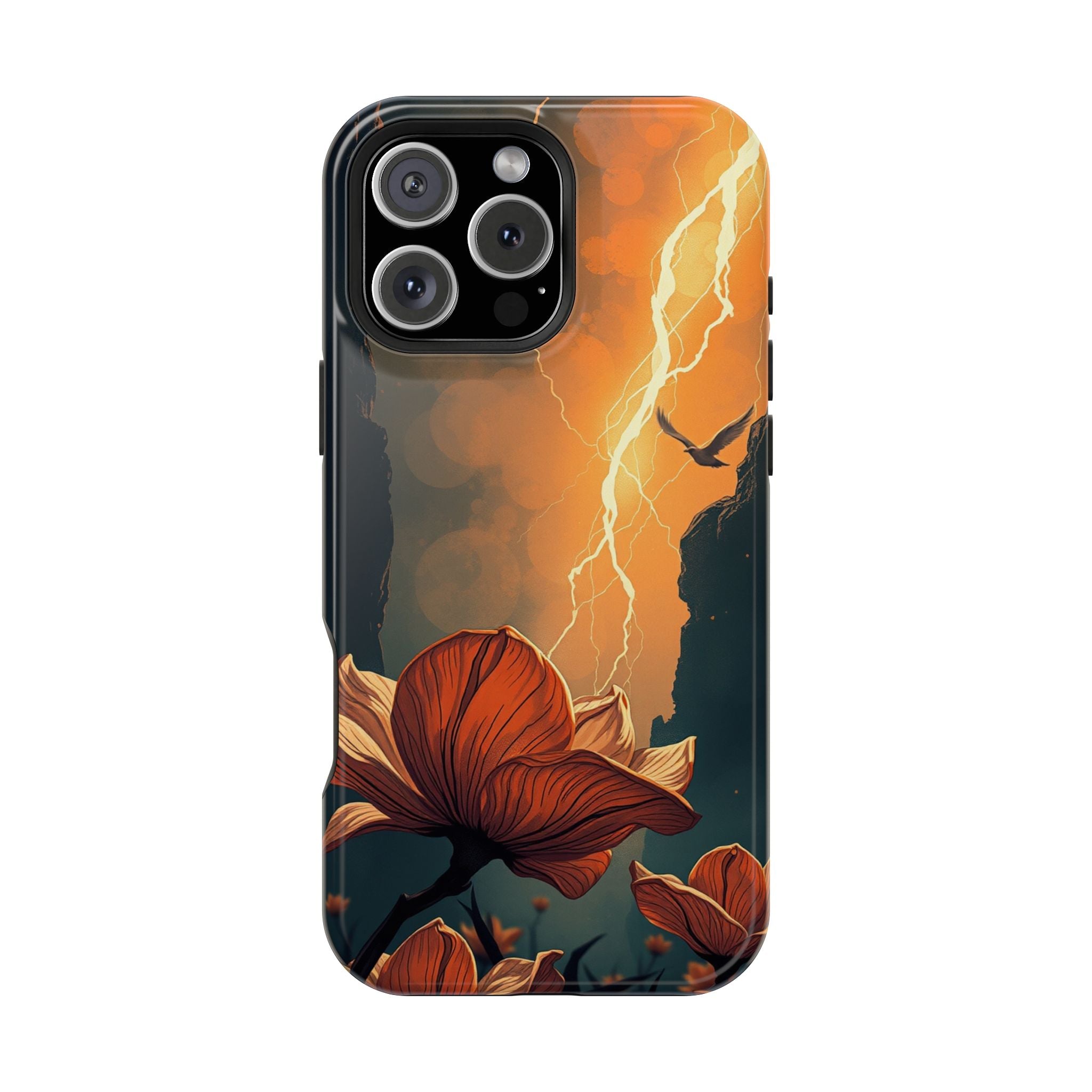 iPhone Vibrant Petal Storm Design Bold Modern Everyday Snap Case · iPhone Case