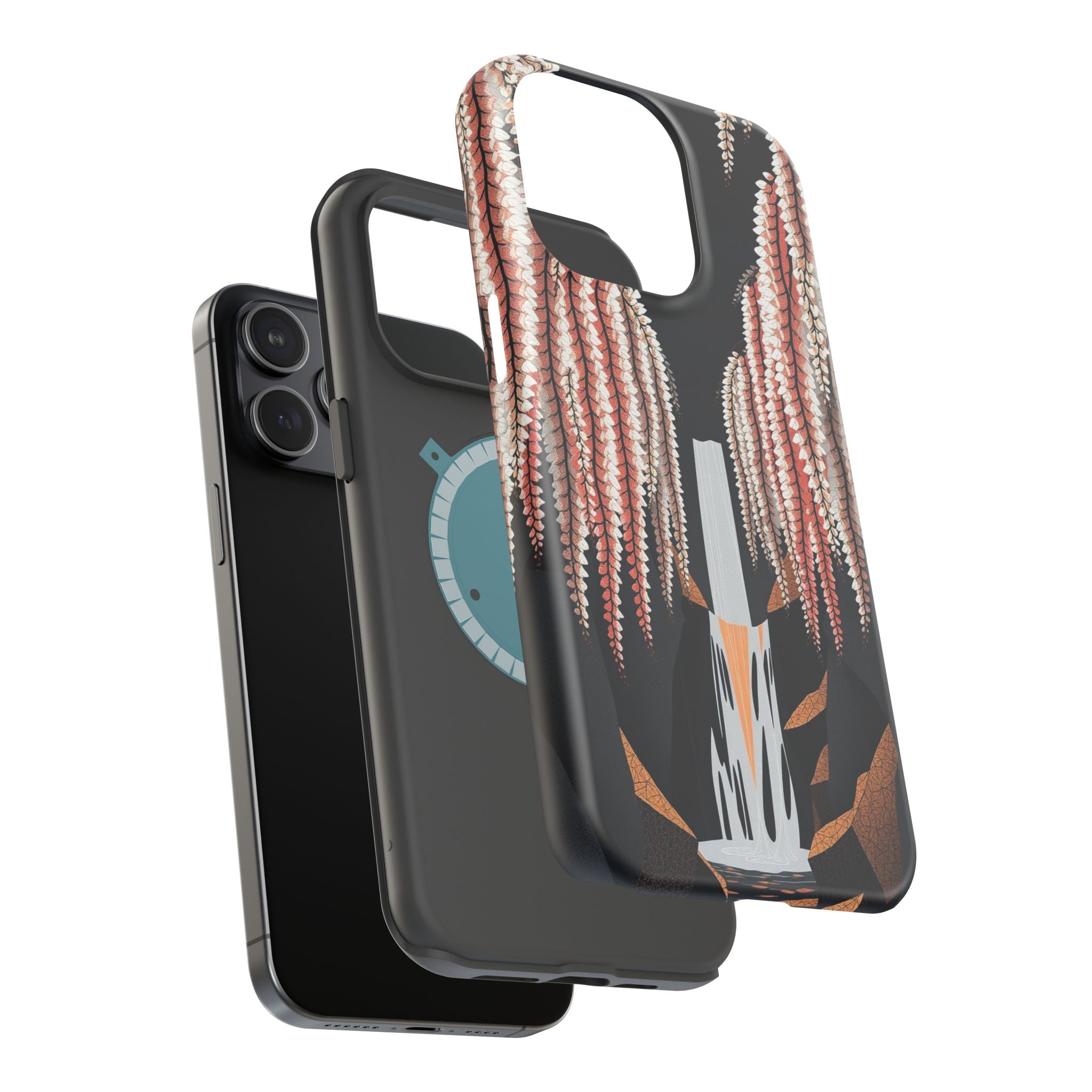 iPhone Earthy Wisteria Cascade Design Slim Everyday iPhone 10 Designer · iPhone