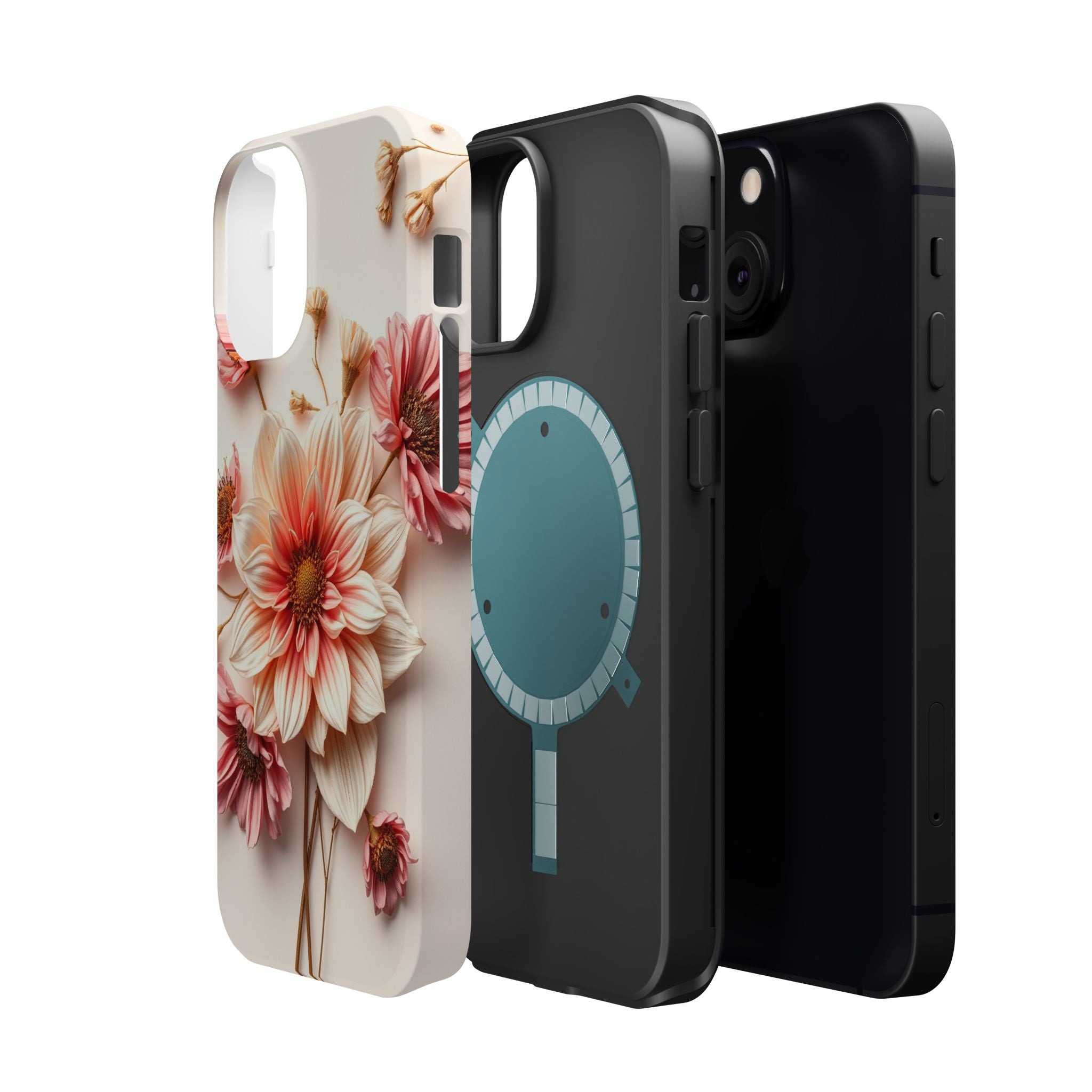 iPhone Dried Flower Flat Lay Enchanted Art Slim iPhone Everyday · iPhone Case