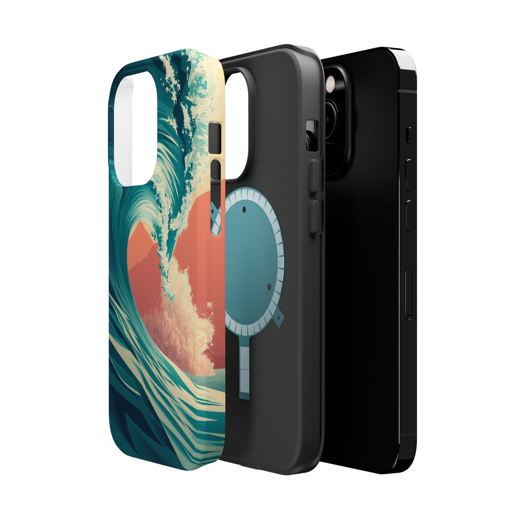 iPhone Ocean Wave Crash Cinematic Art Slim Everyday Designer Case · iPhone Case