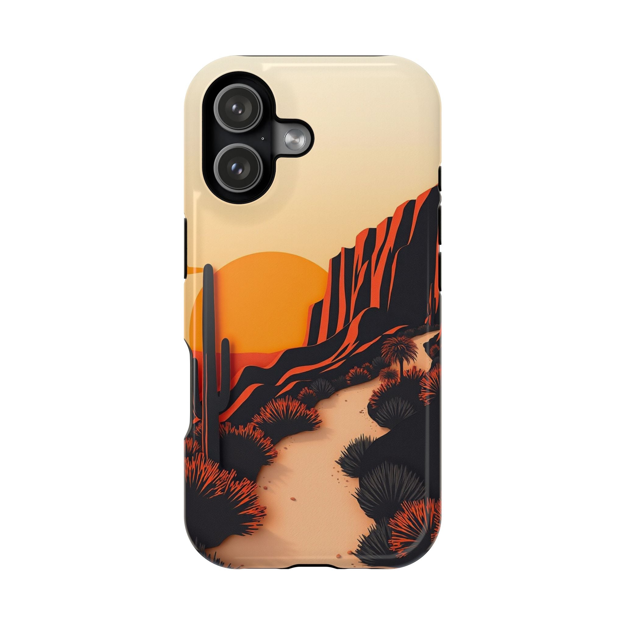 iPhone Serene Mesa Sunset Design 12 Slim Everyday Designer Case · iPhone Case