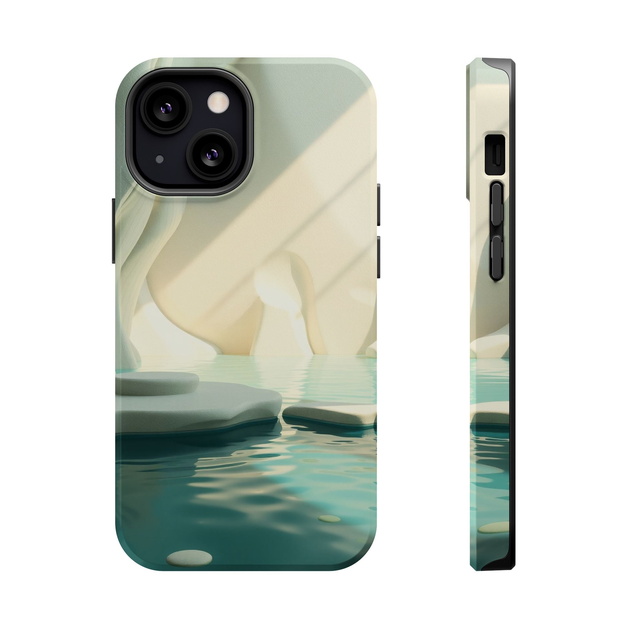 iPhone Tidal Pool 3D Digital Slim Everyday Designer Case · iPhone Case