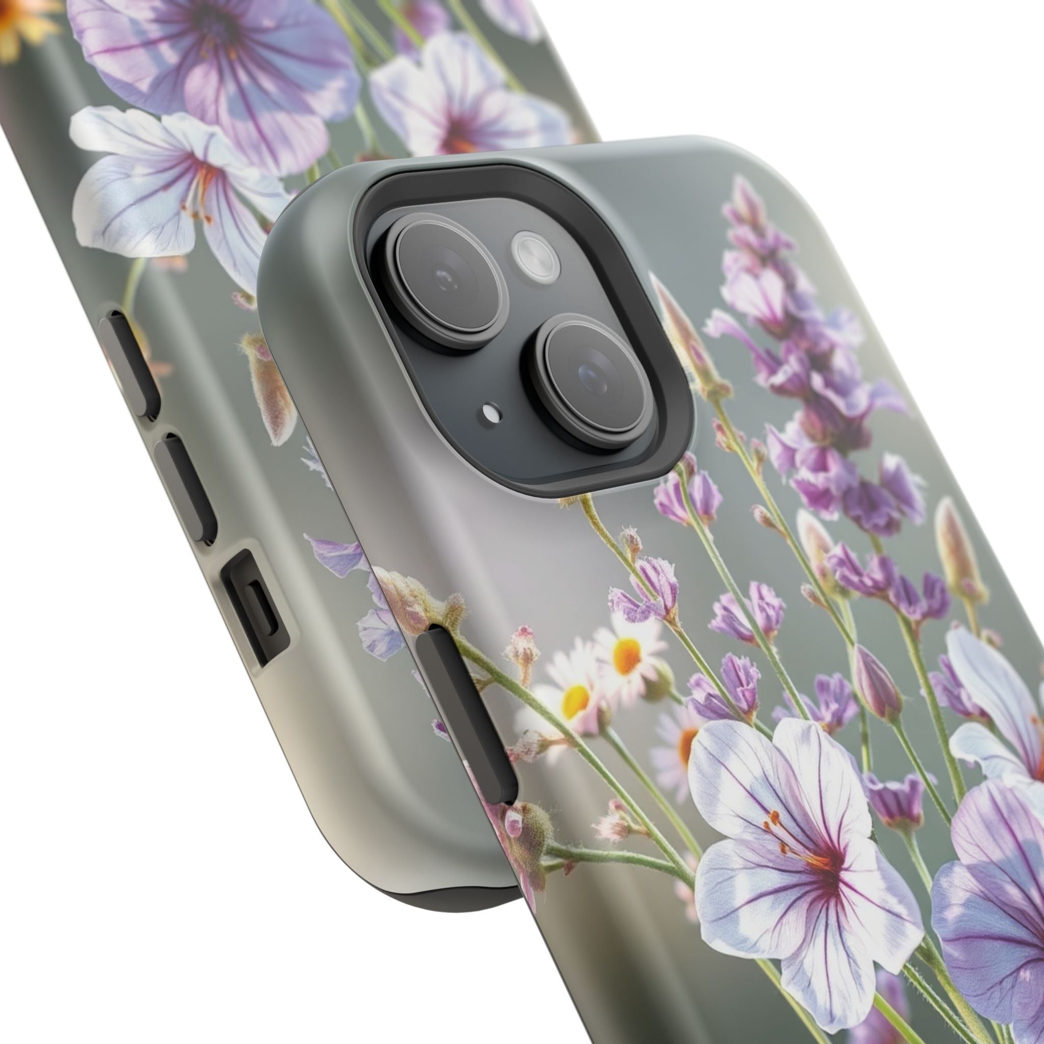 iPhone Wildflower Bunch Enchanted Art Slim Everyday Designer Case · iPhone Case