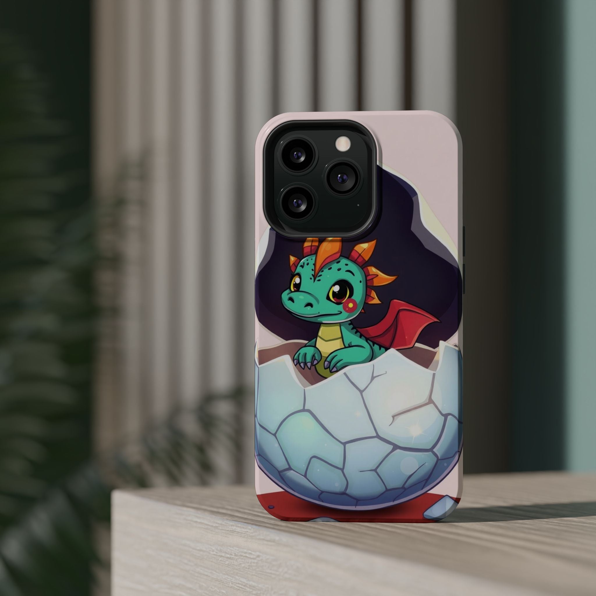iPhone Dragon Hatching Egg Kids Fun Phone Case Gift Slim Snap Case · iPhone Case