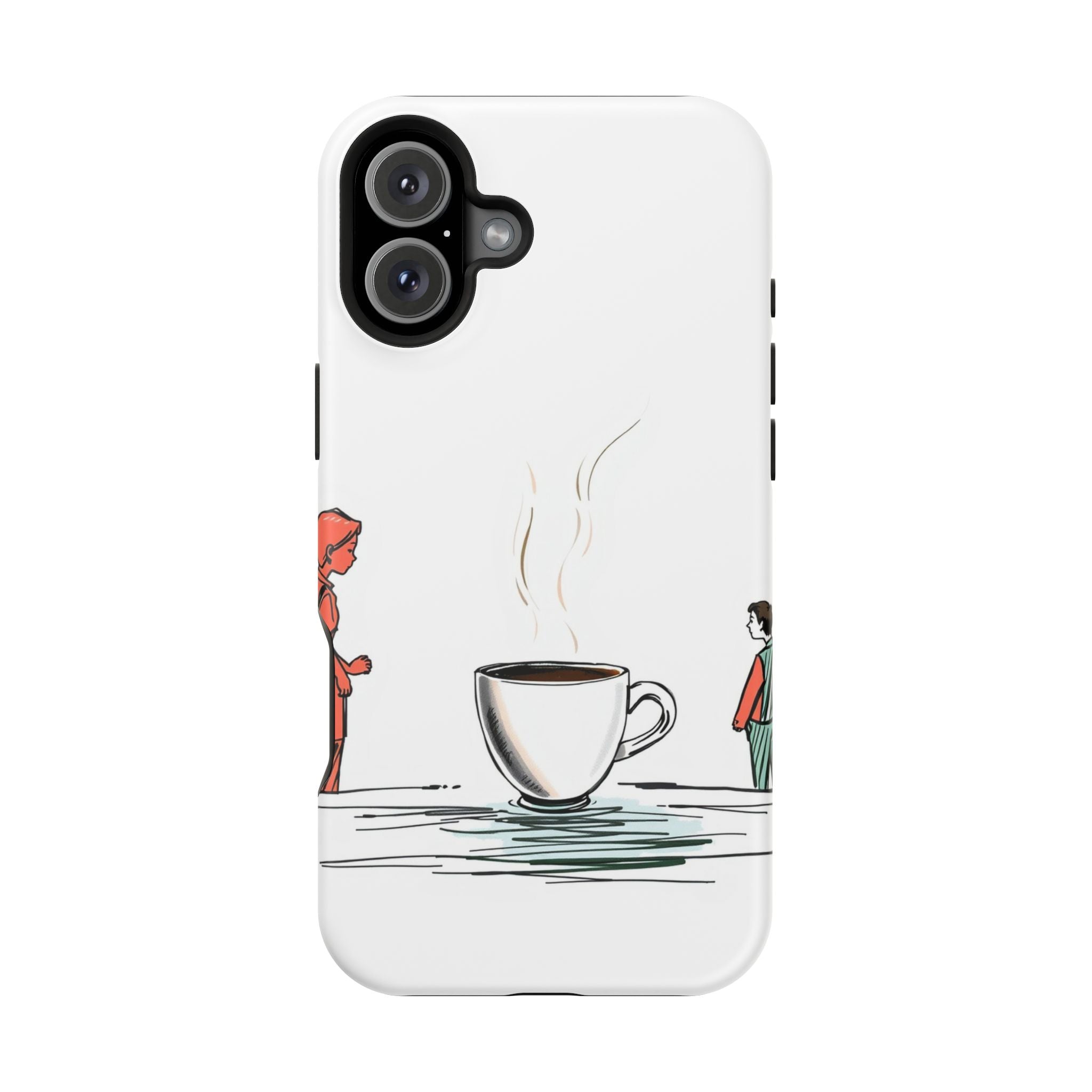iPhone Coffee Before People Mystic Art Slim Everyday Designer Case · iPhone Case