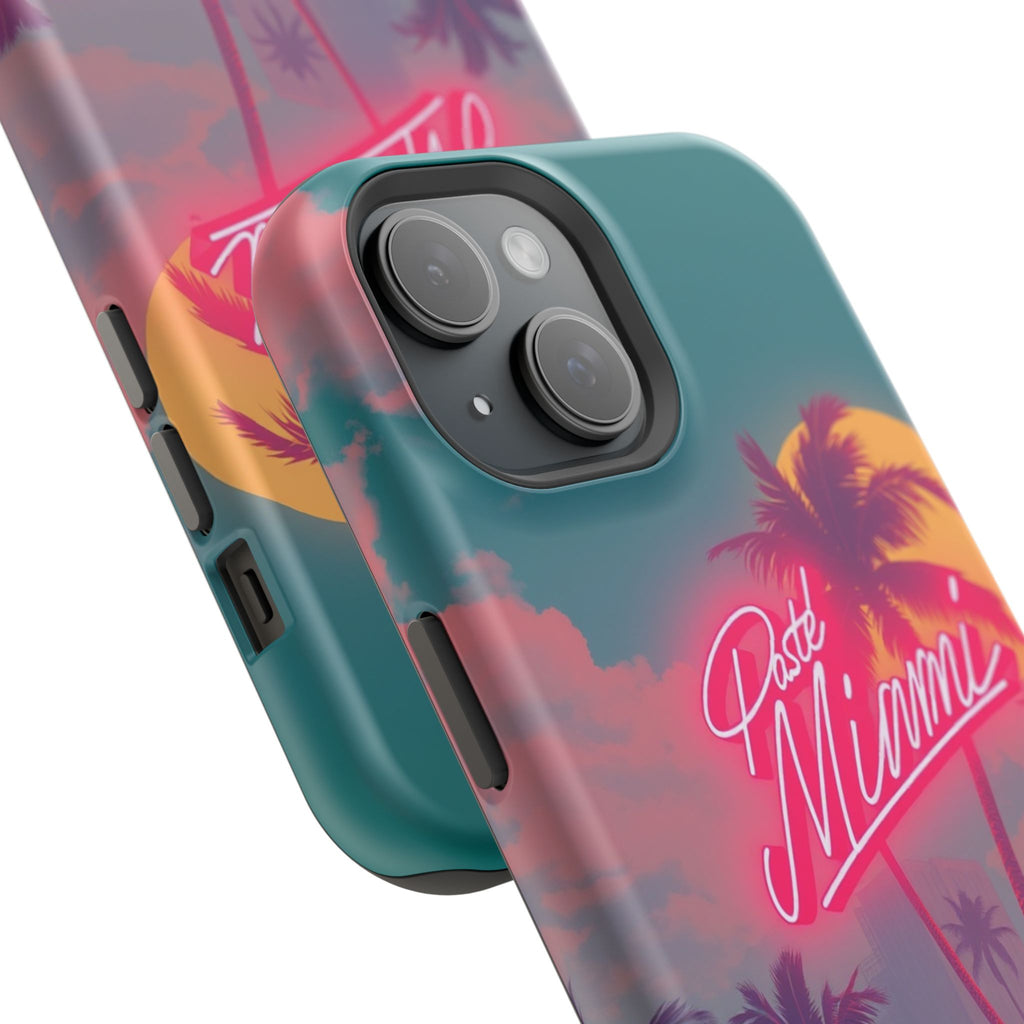 iPhone 1980s Pastel Miami Enchanted Art Slim Everyday Designer Case · iPhone Cas