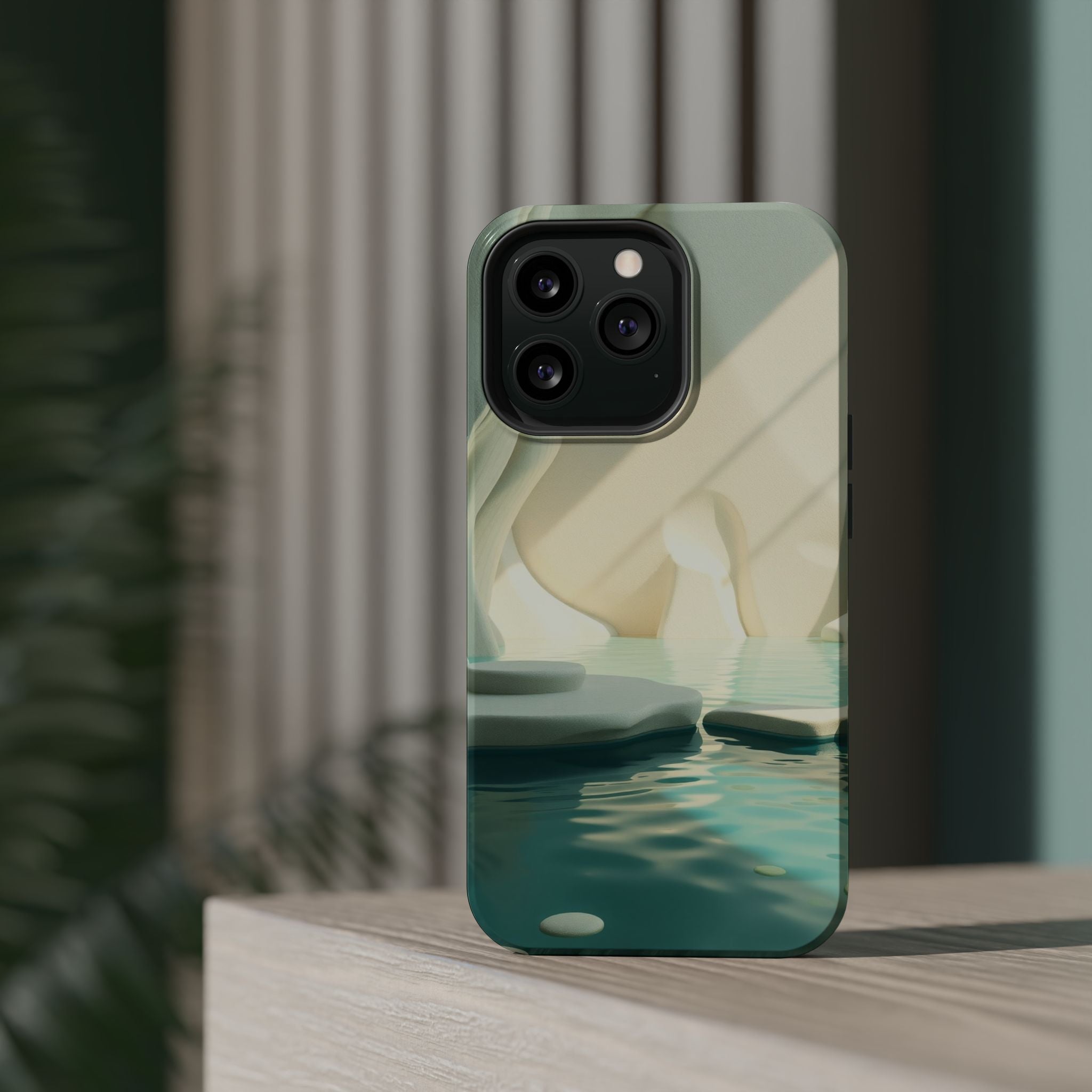 iPhone Tidal Pool 3D Digital Slim Everyday Designer Case · iPhone Case