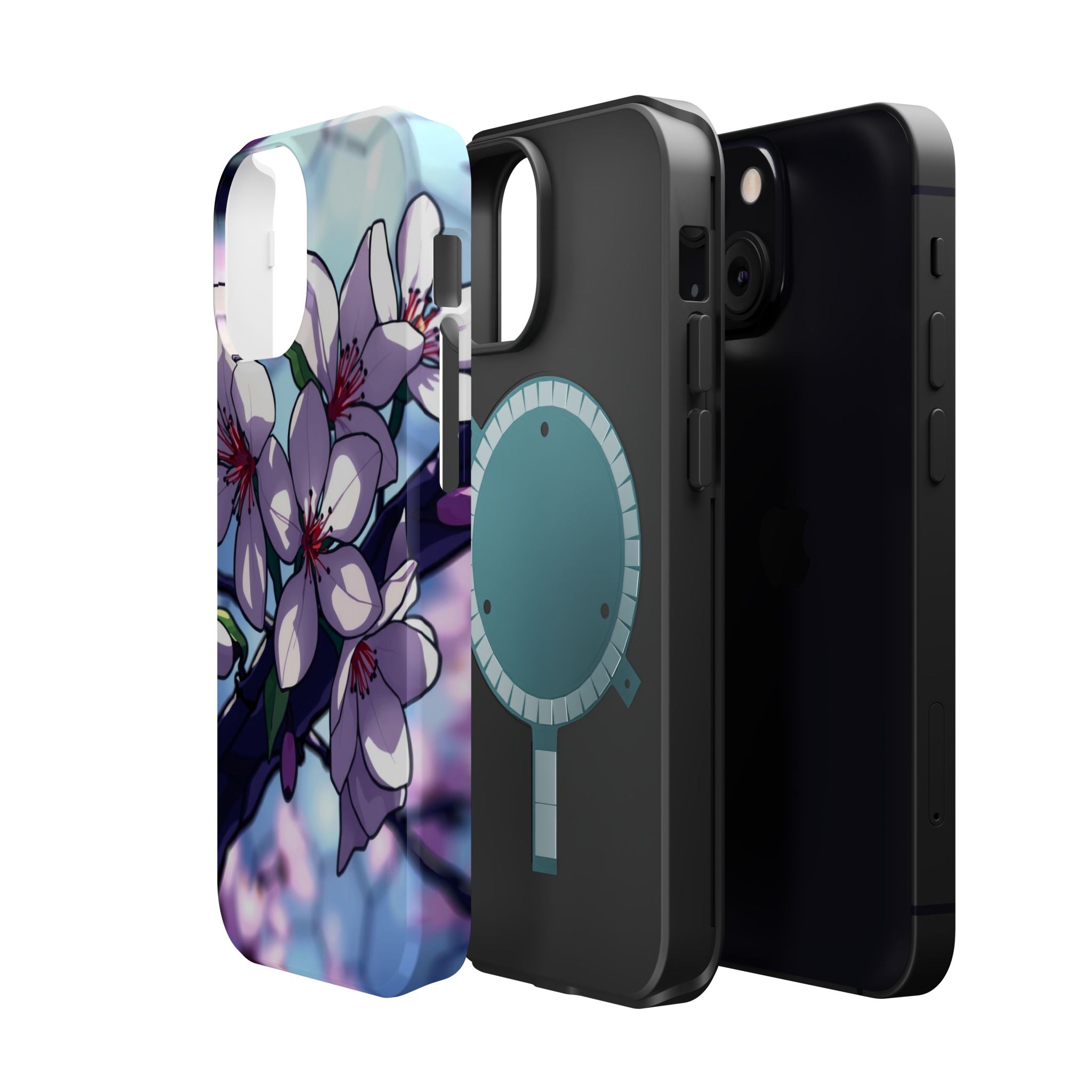 iPhone Dreamy Cherry Blossom Design Slim Everyday Designer Case · iPhone Case