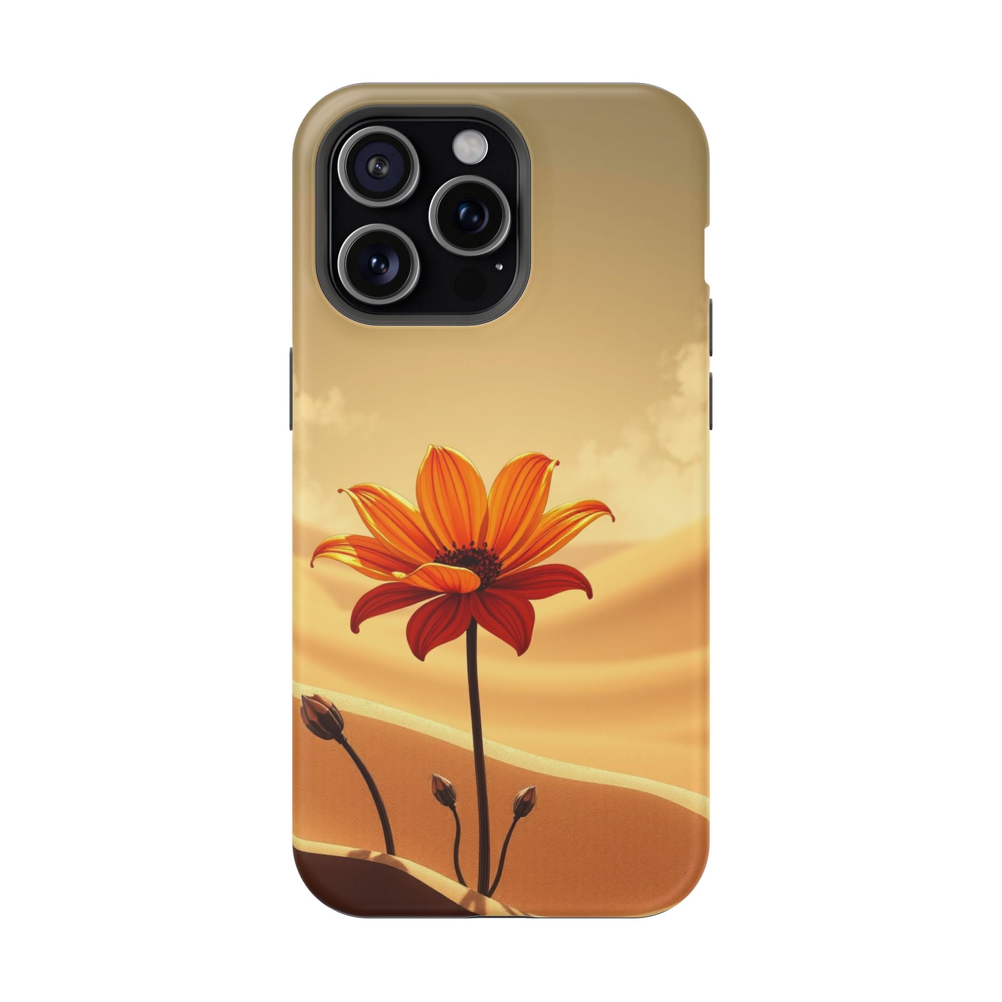 iPhone Neon Floral Dark Gothic Ink Bold Modern Everyday Snap Case · iPhone Case