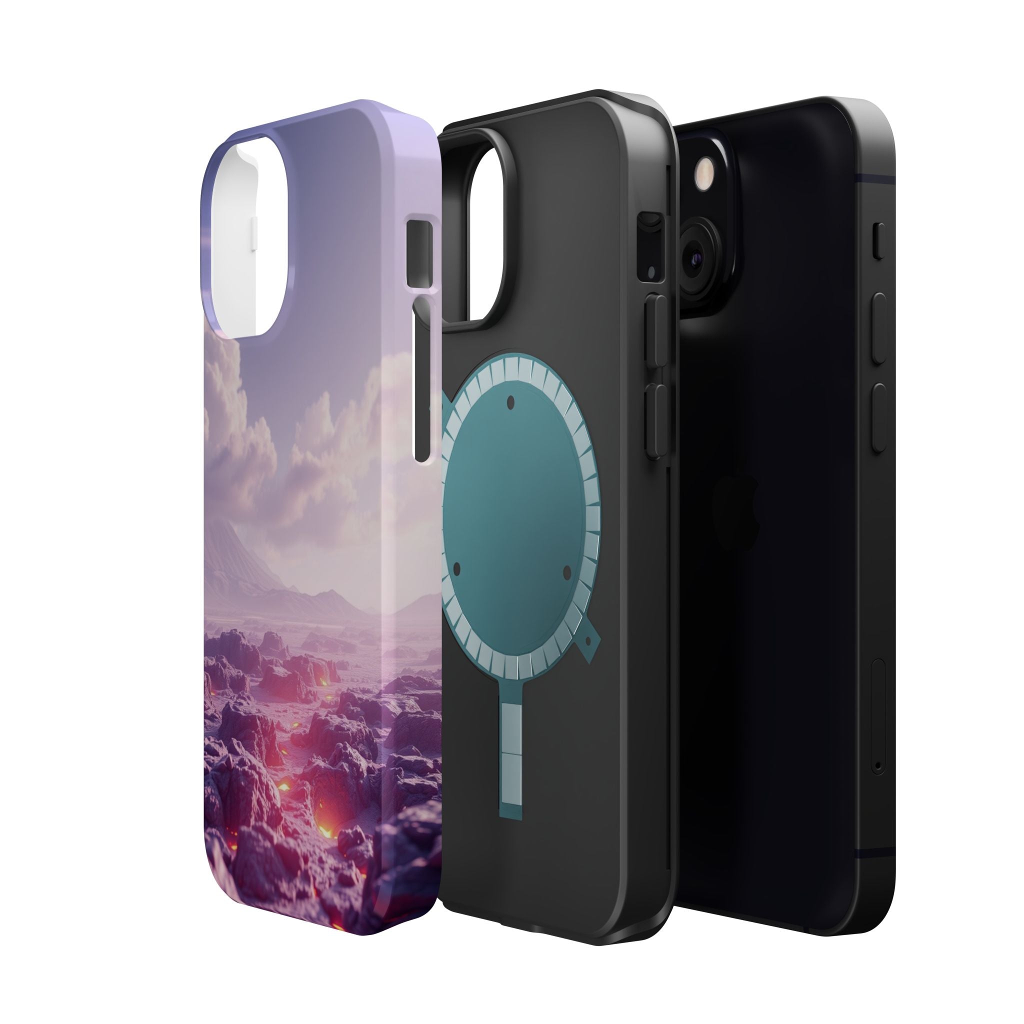 iPhone Lava Field Cinematic Art Slim Everyday Designer Case · iPhone Case