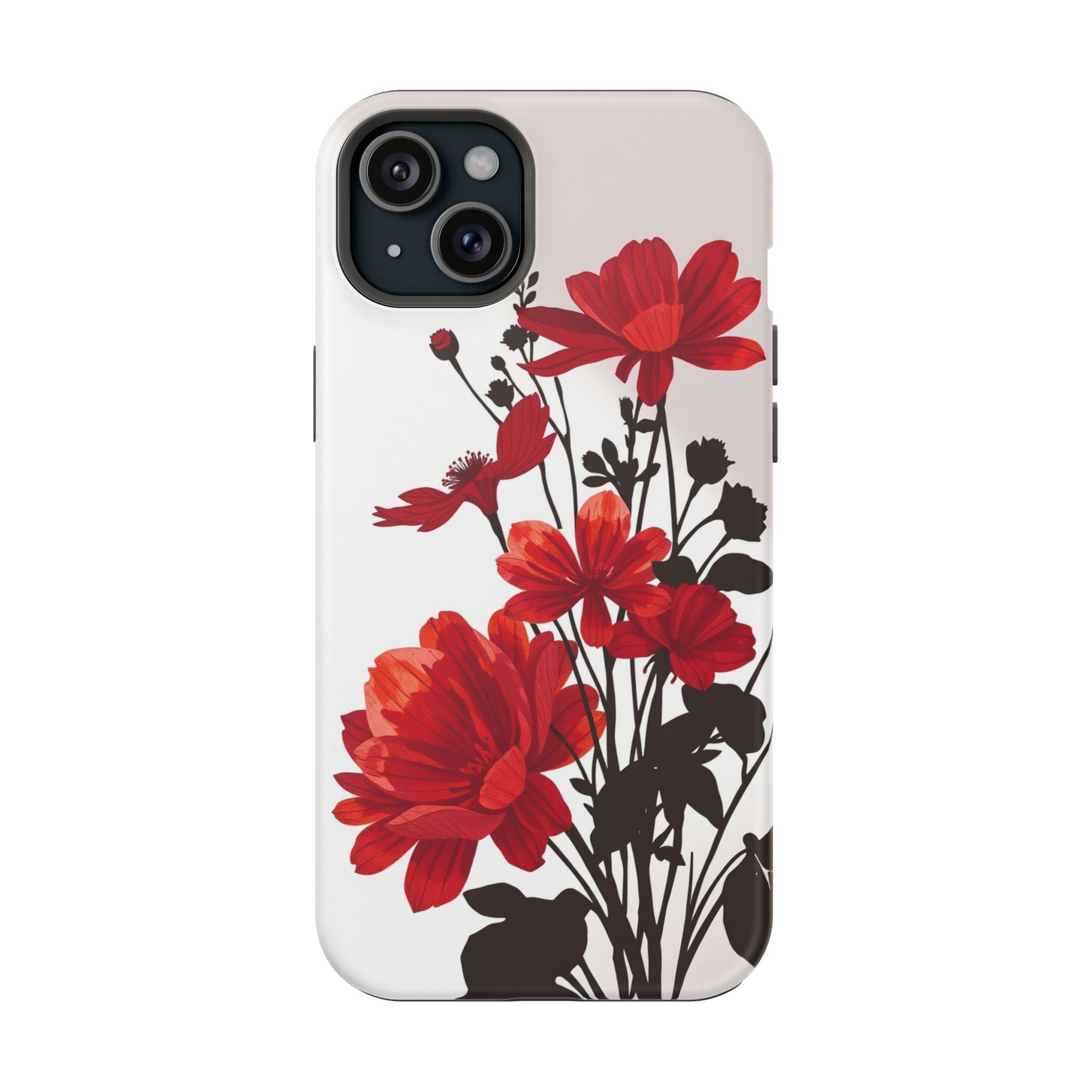 iPhone Floral Silhouette Cinematic Art Slim Snap Case · iPhone Case