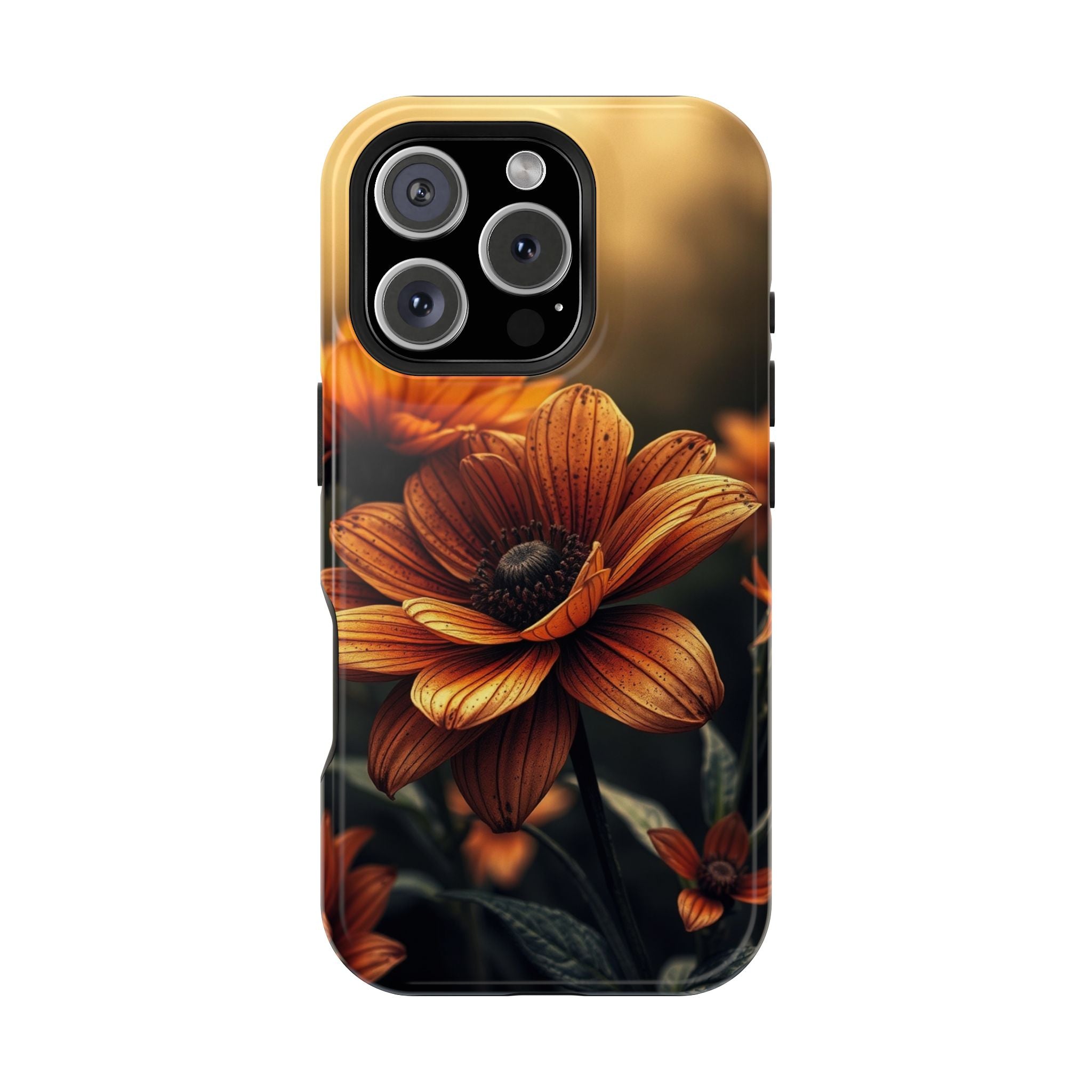 iPhone Radiant Floral Ombre Design Bold Modern Everyday Snap Case · iPhone Case