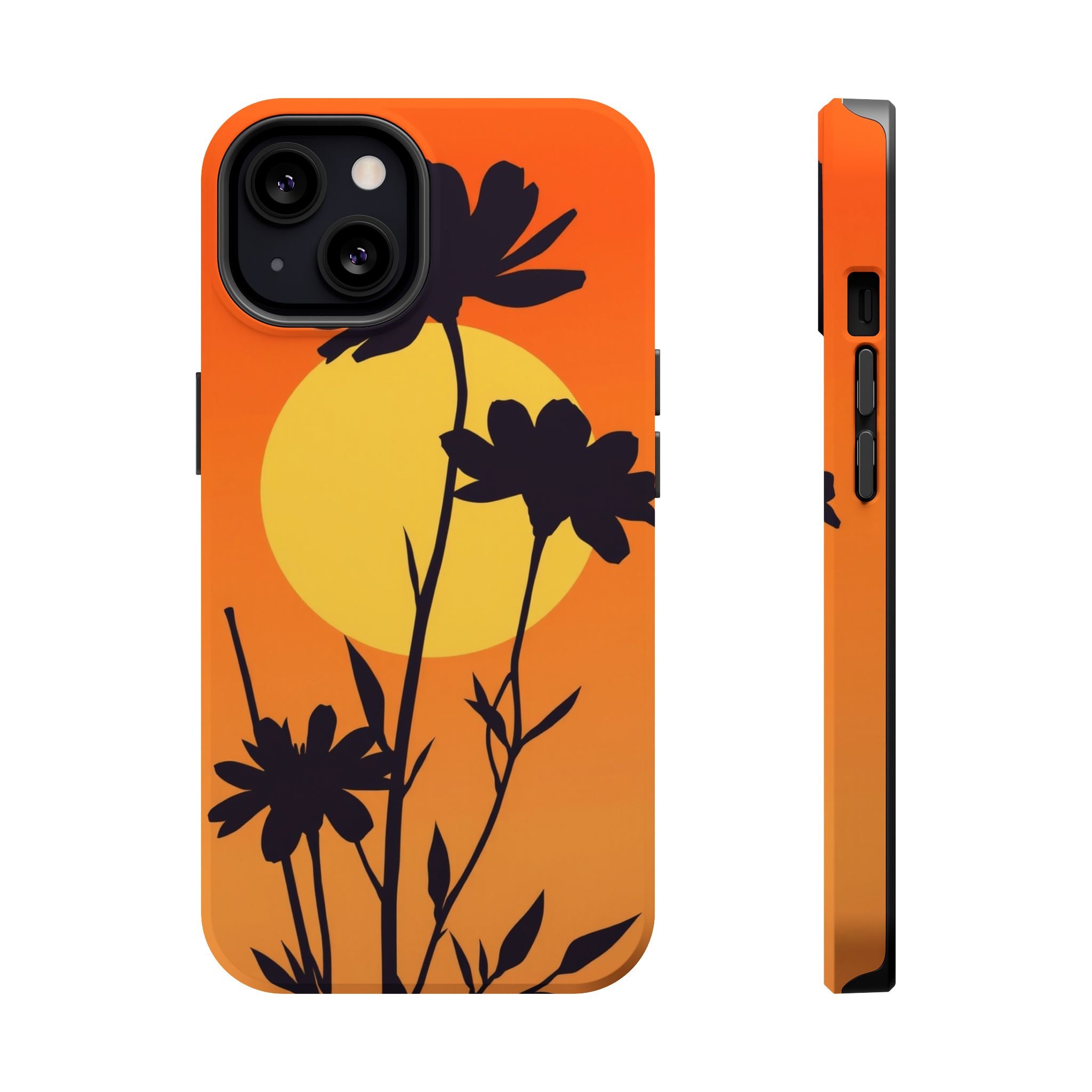 iPhone Vibrant Floral Silhouette Design Slim Everyday iPhone Designer · iPhone C