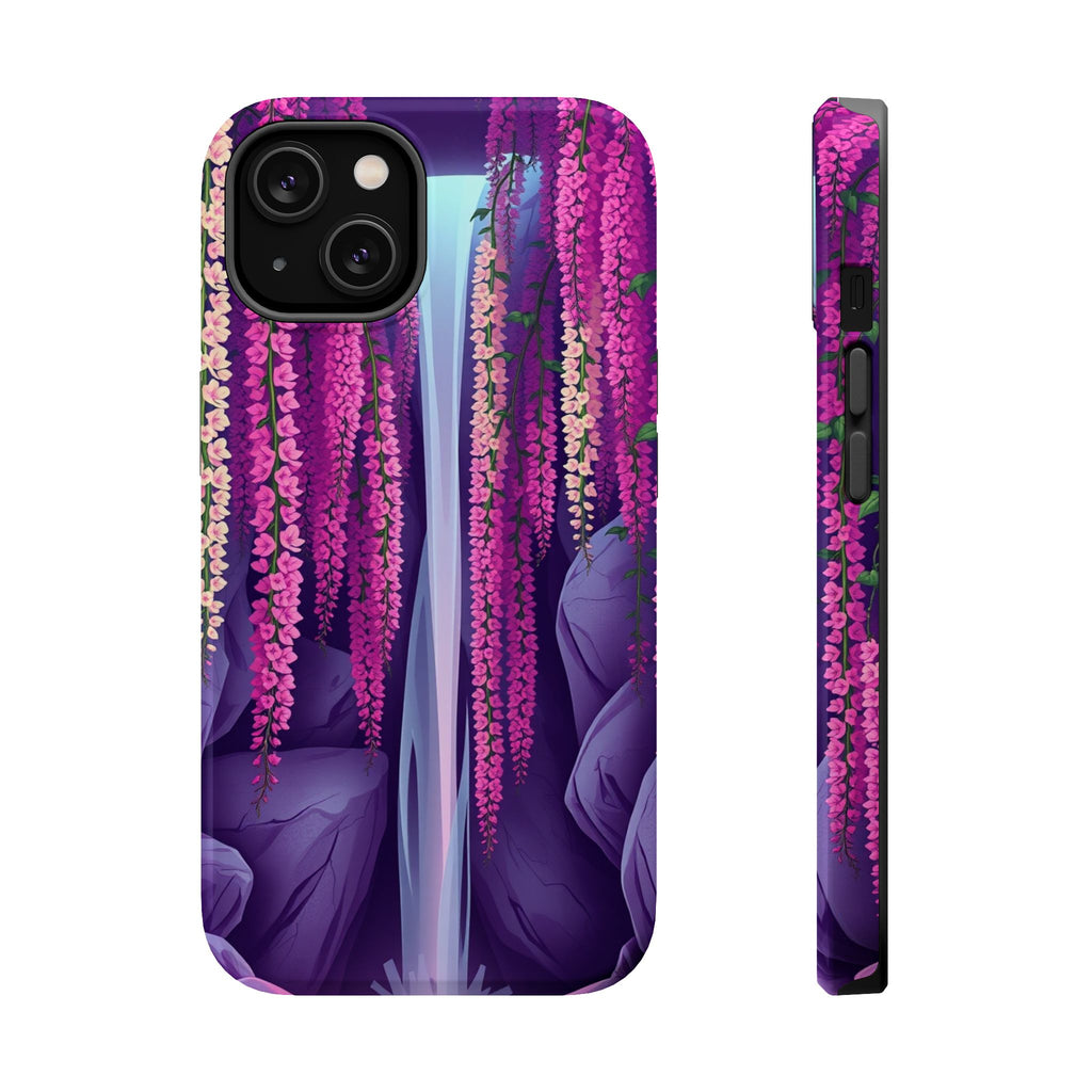 iPhone Rose Pink And Cream Wisteria Cascade Slim iPhone Everyday · iPhone Case
