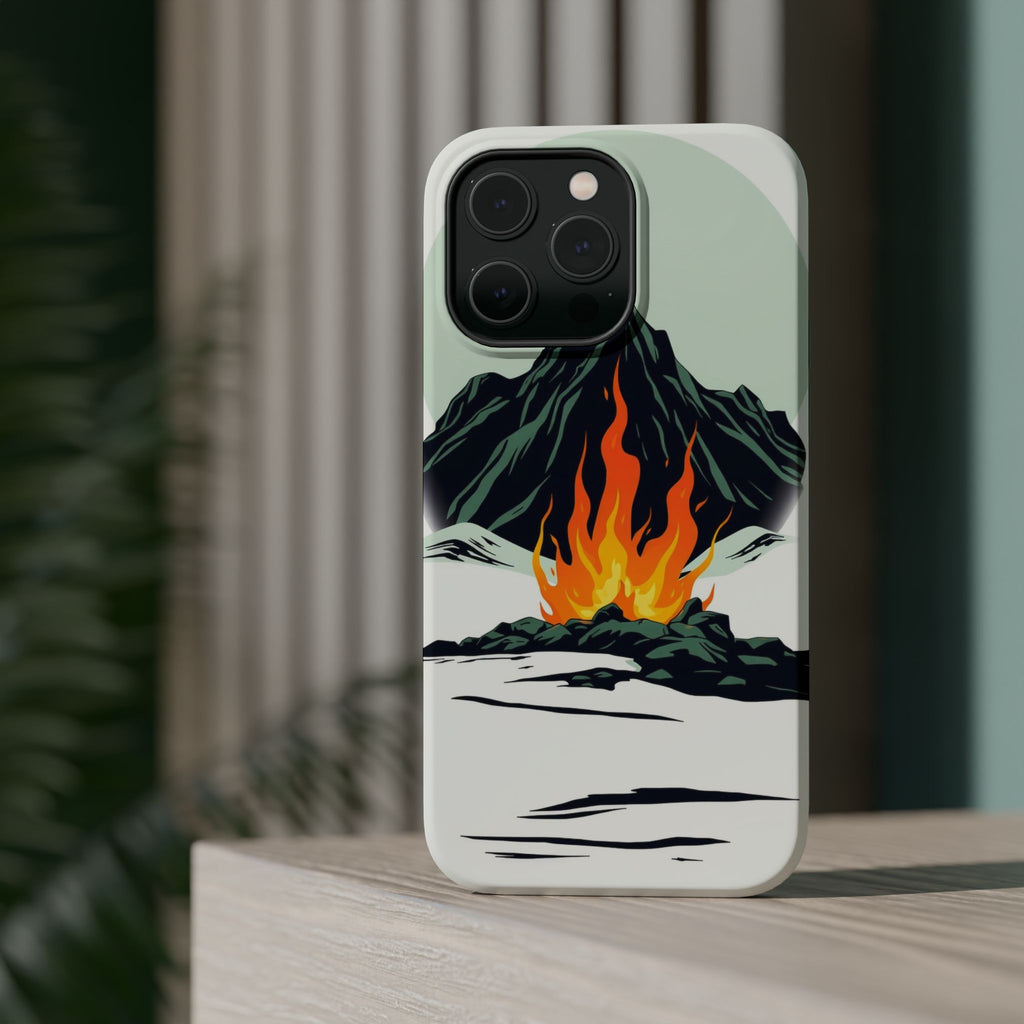 iPhone Sage And Ivory Wildfire Glow Slim Everyday Designer Case · iPhone Case
