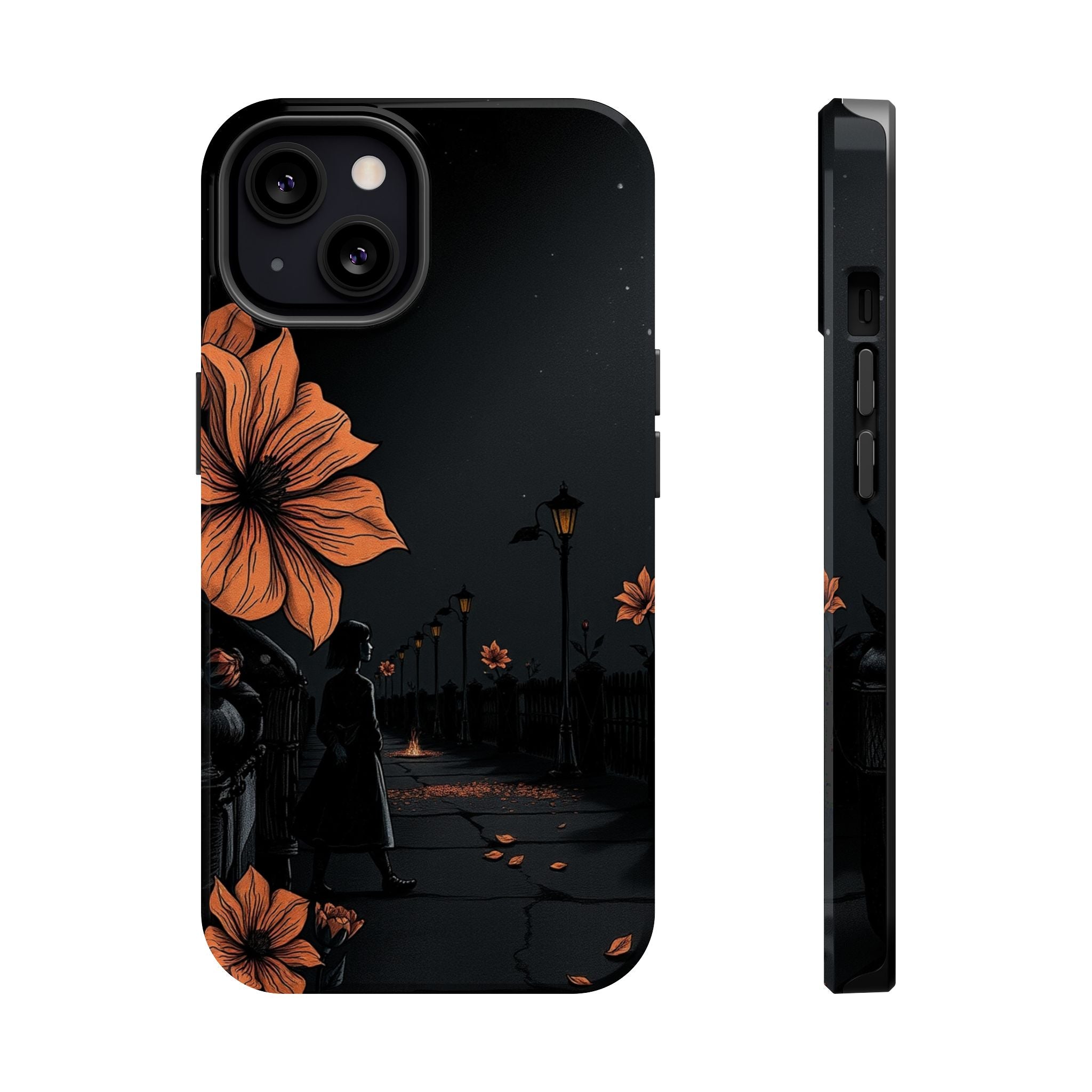 iPhone Night Bloomer Electric Art Bold Modern Everyday Snap Case · iPhone Case