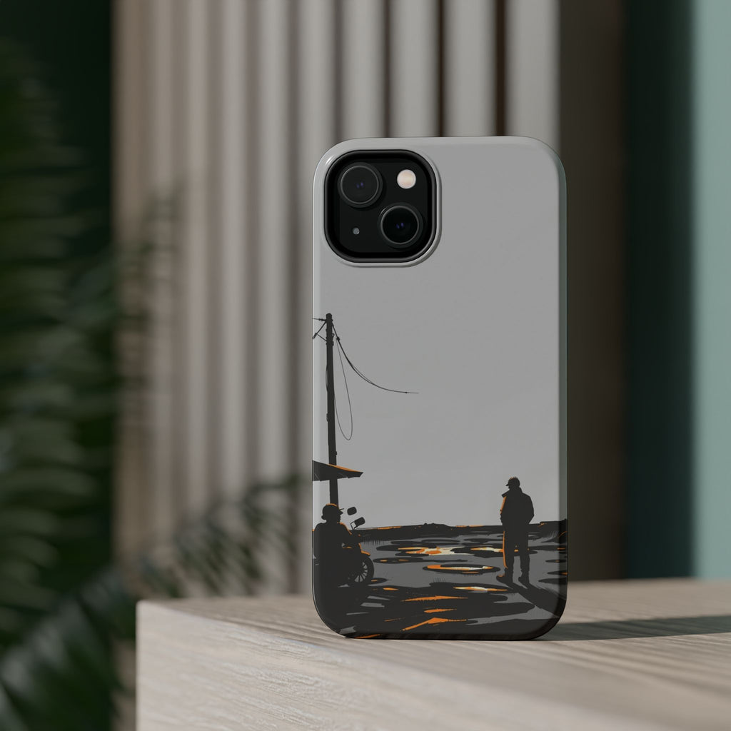 iPhone Weekend Mode On Hand-Drawn Sketch Slim Everyday Designer Case · iPhone Ca