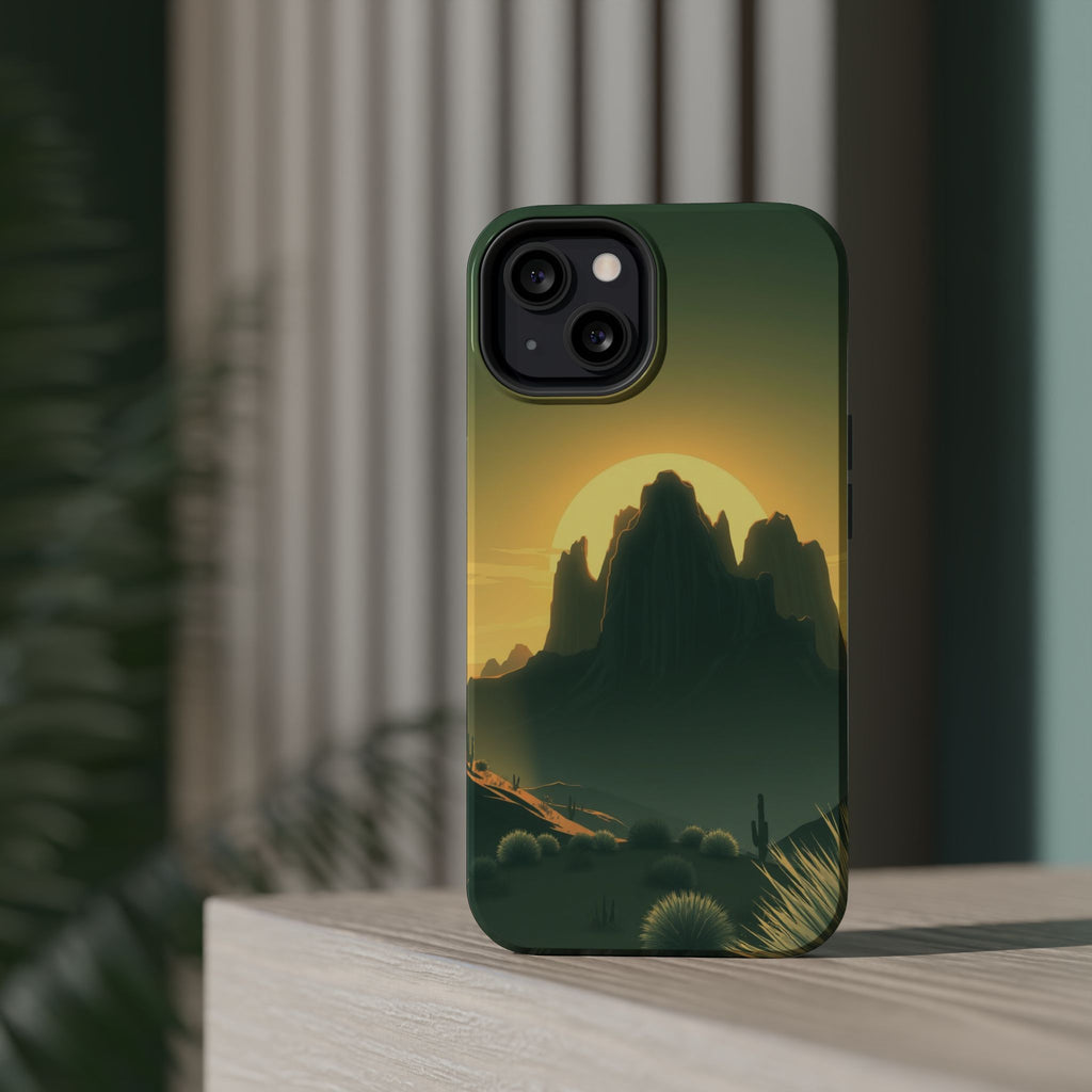 iPhone Mesa Sunset Dreamy Ethereal Bold Modern Everyday Snap Case · iPhone Case
