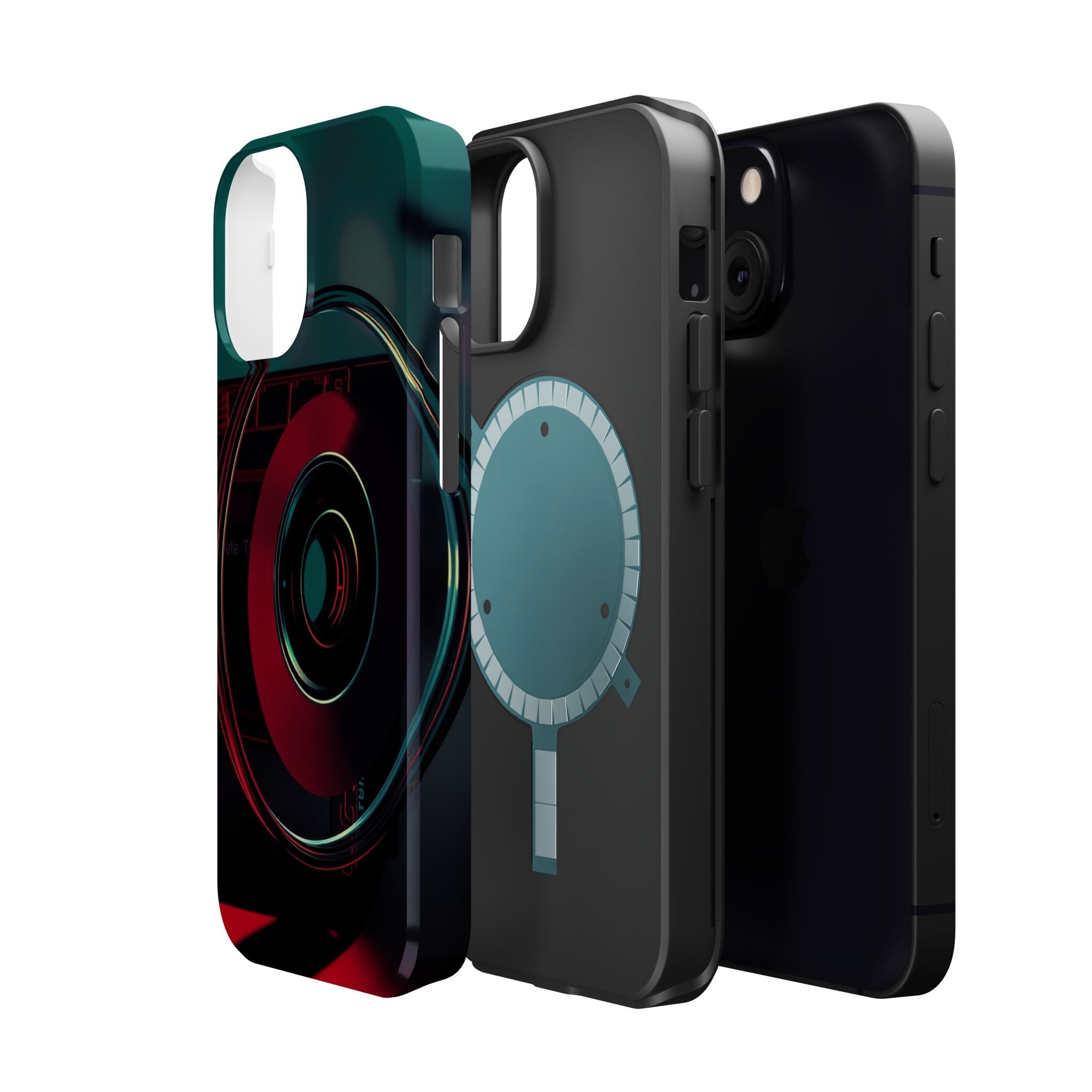 iPhone Vibrant Cassette Tape Rewind Design Slim Everyday Designer Case · iPhone