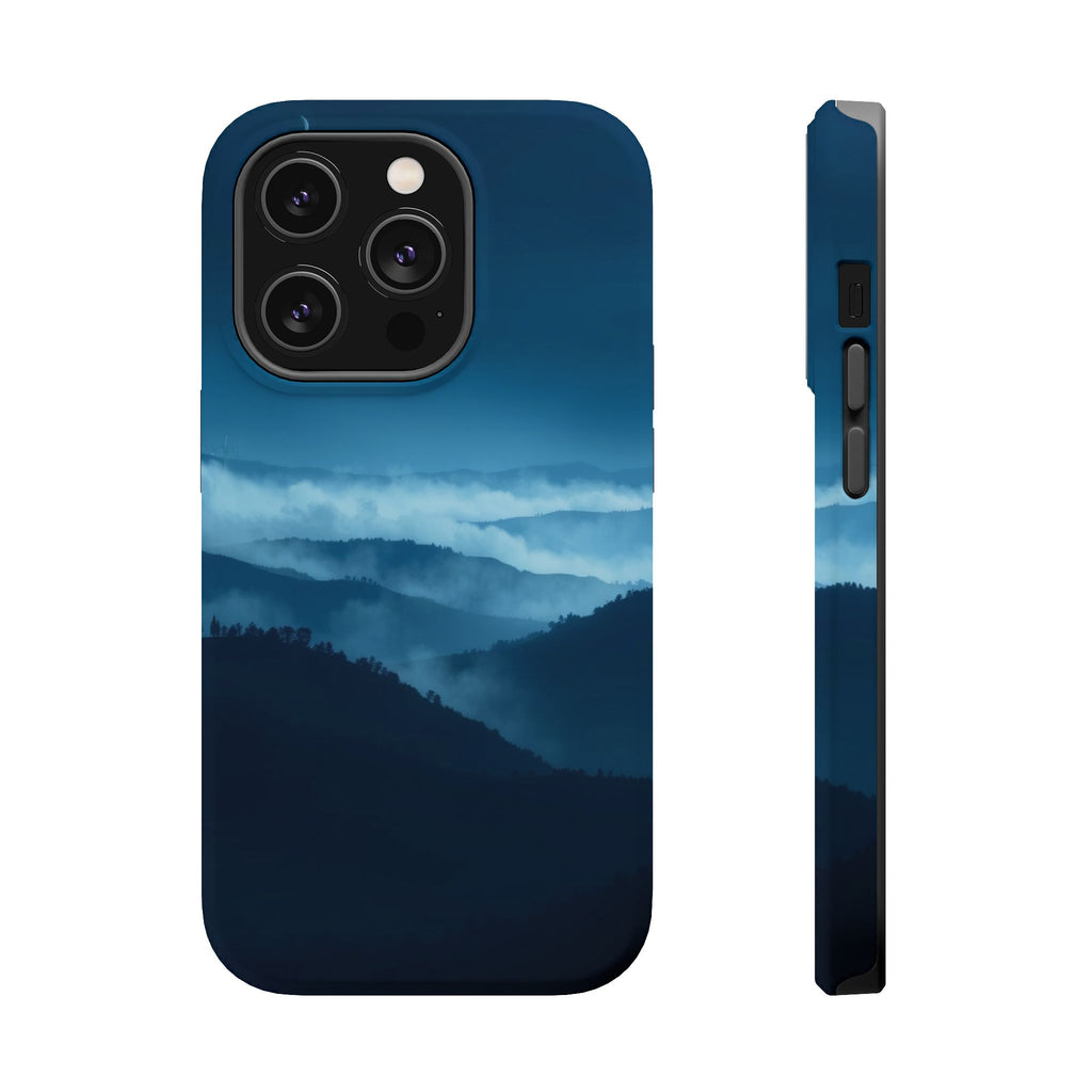 iPhone Earthy Fog Rolling Over Hills Design Slim iPhone Everyday · iPhone Case