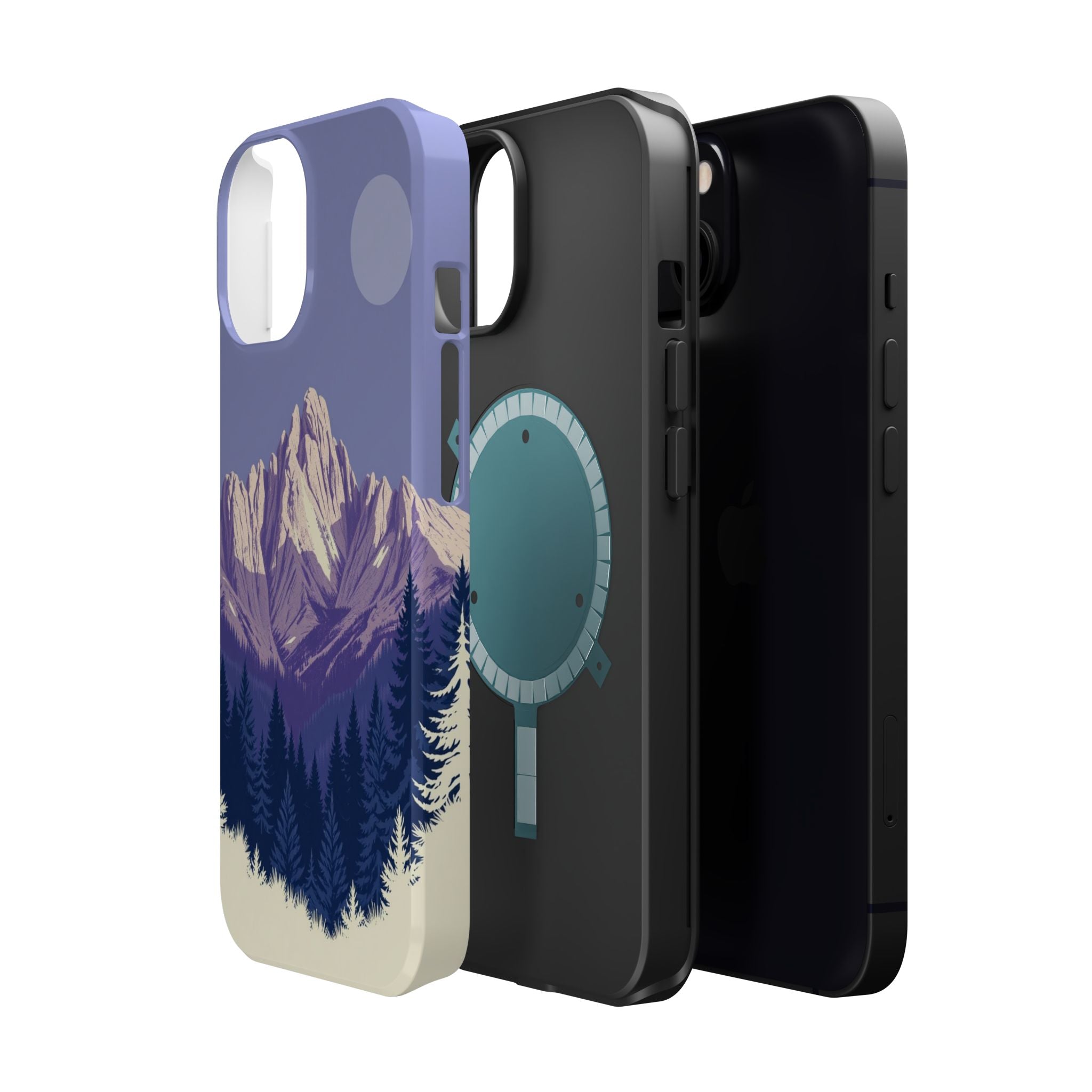 iPhone Pine Ridge Serene Design Slim Everyday Designer Case · iPhone Case